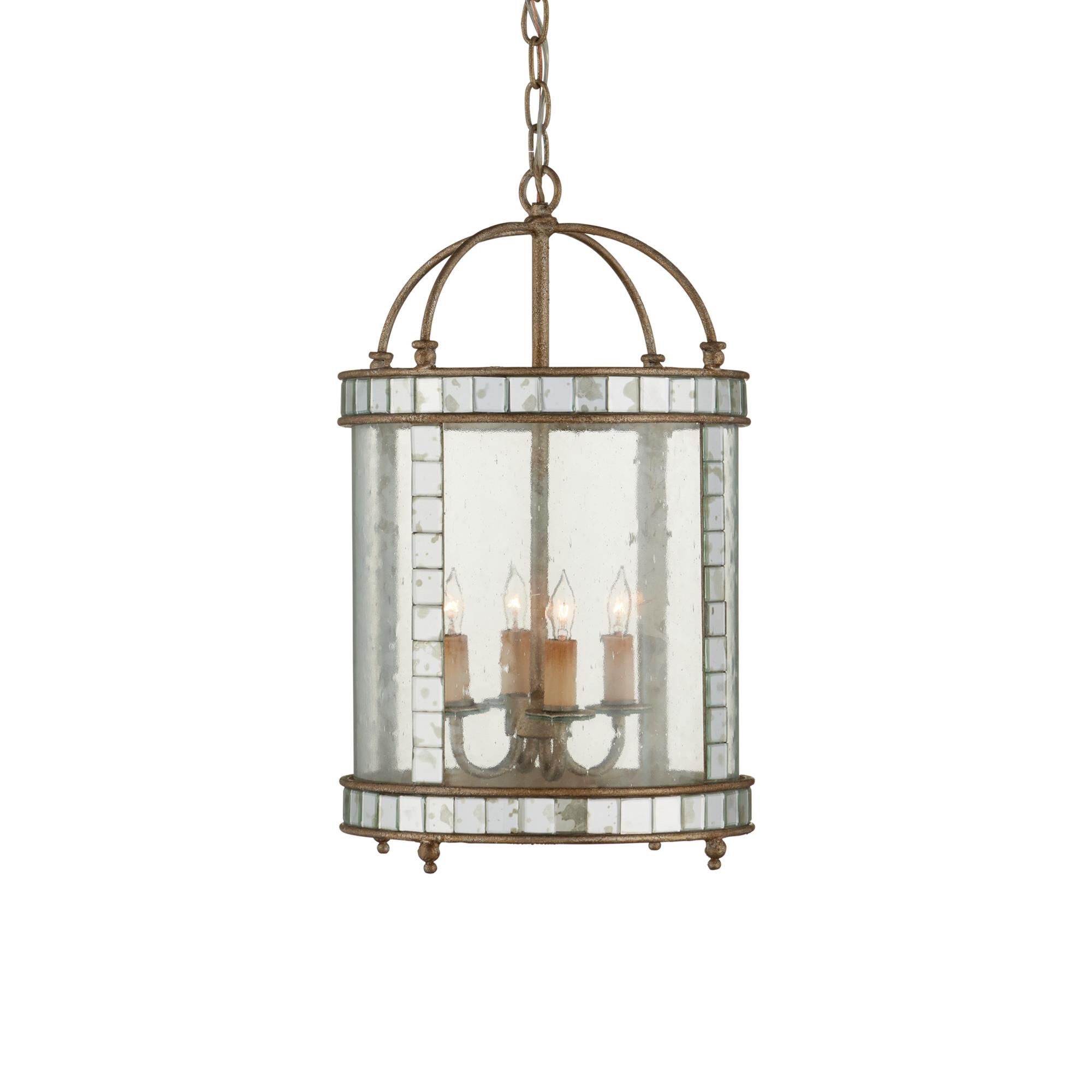 Corsica 13 Inch Cage Pendant by Currey and Company