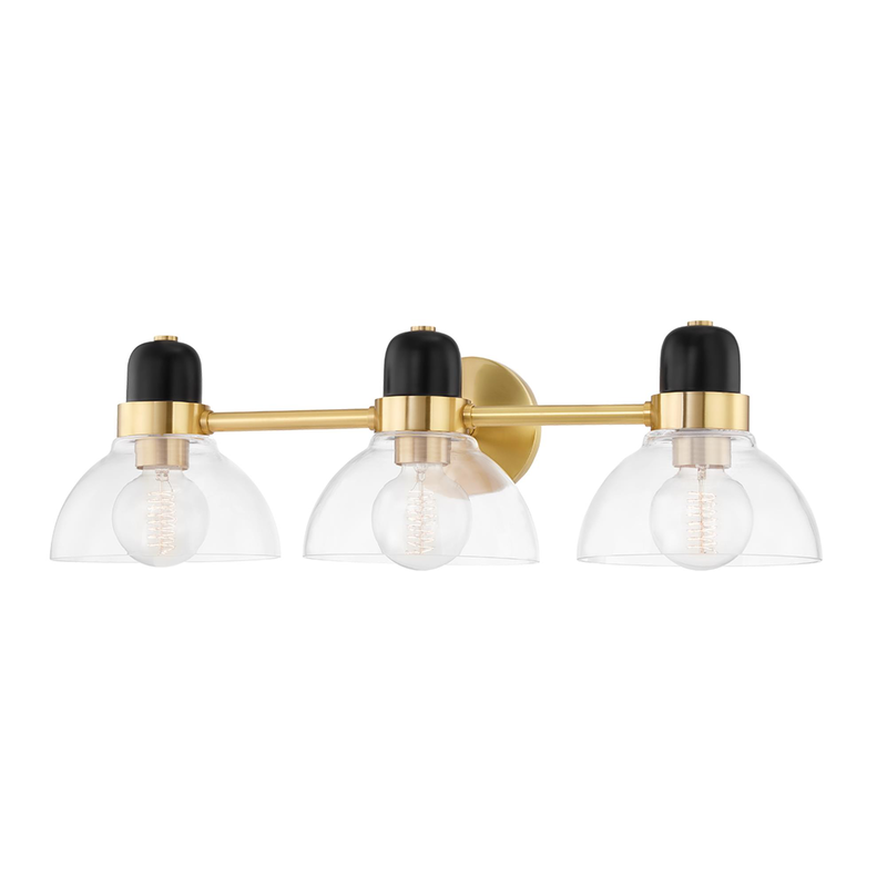 Camile 25 Inch 3 Light Bath Vanity Light by Mitzi