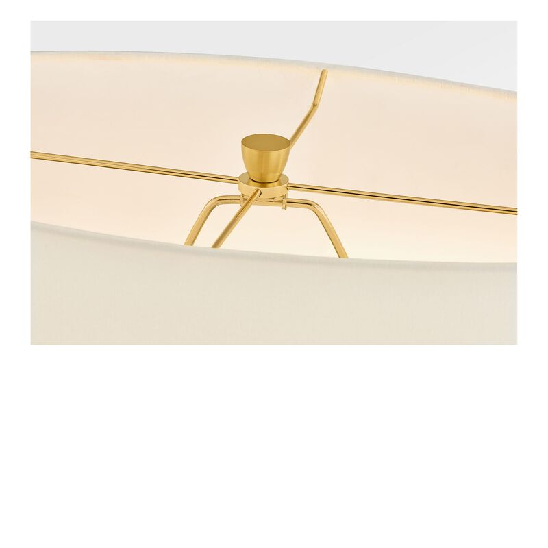 Hable Pente Medium Table Lamp by Visual Comfort Studio