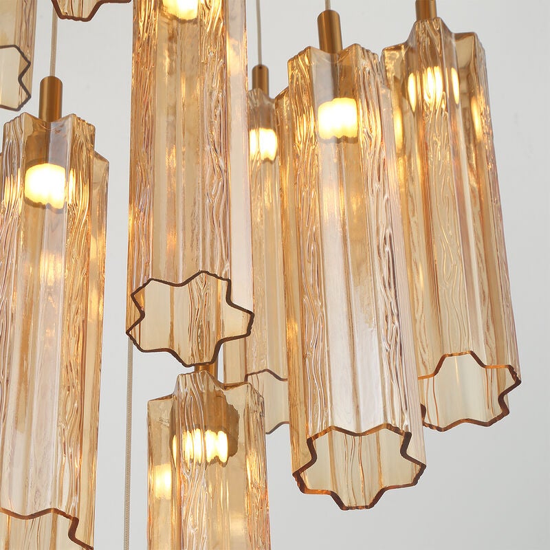 Addis 12 Inch Multi Light Pendant by Crystorama