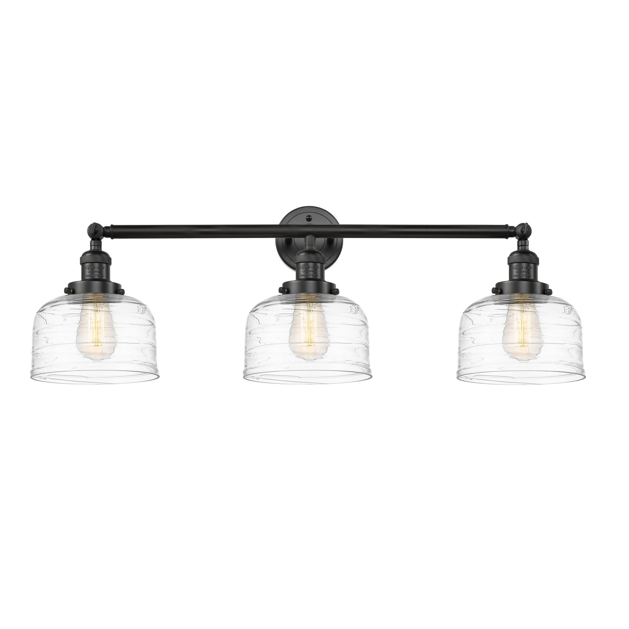 Bruno Marashlian Large Bell 32 Inch 3 Light Bath Vanity Light by Innovations Lighting
