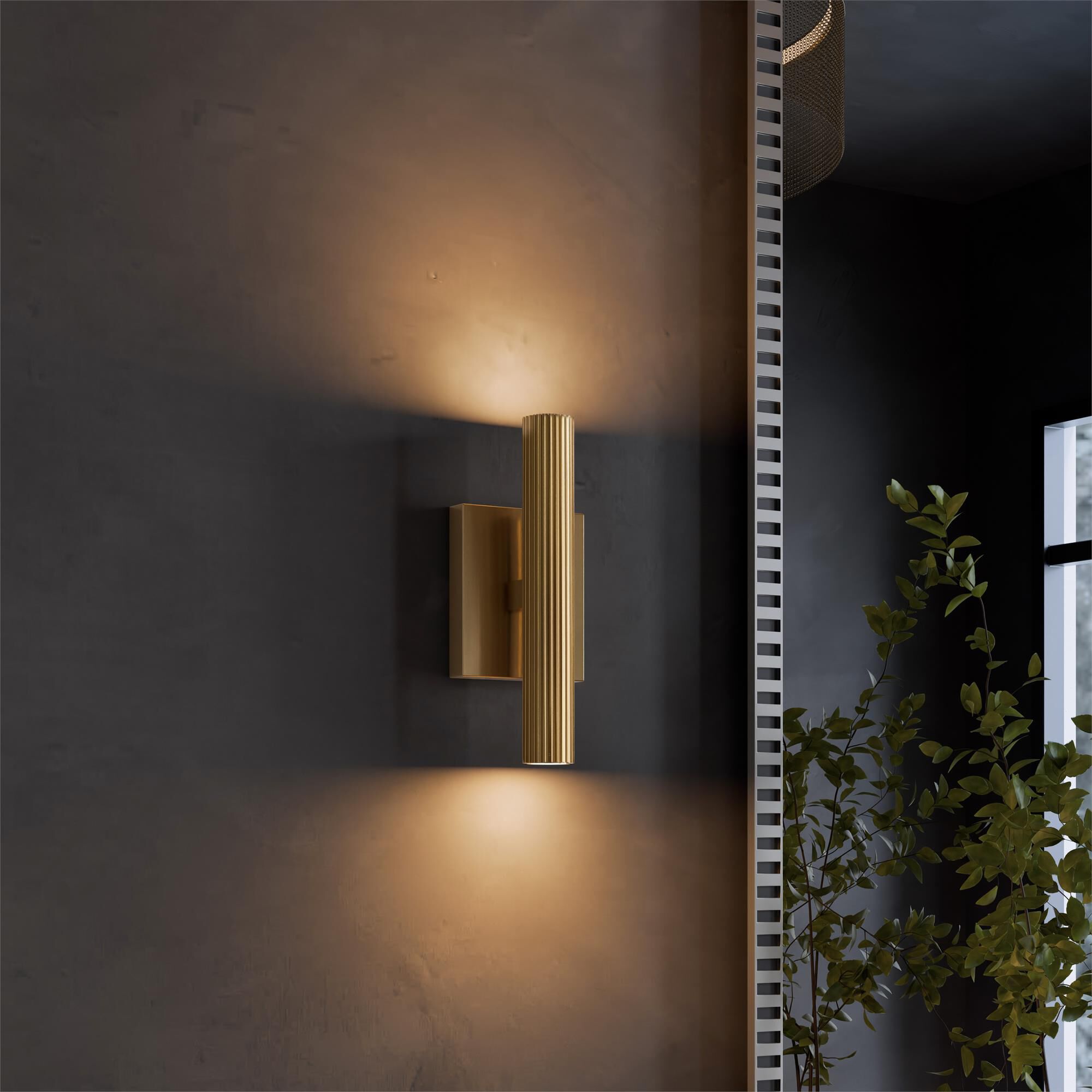 Shown in Aged Brass finish