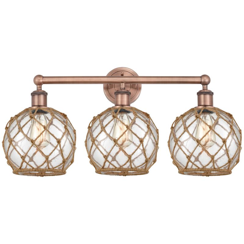 Bruno Marashlian Farmhouse Rope 26 Inch Bath Vanity Light by Innovations Lighting