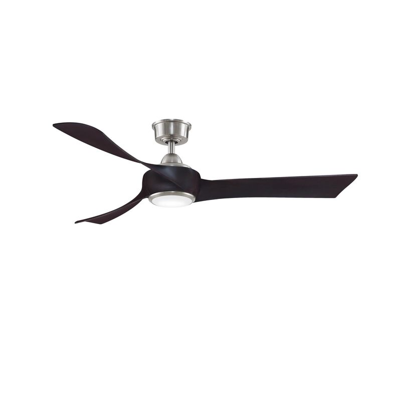Wrap Custom 56 Inch Ceiling Fan with Light Kit by Fanimation