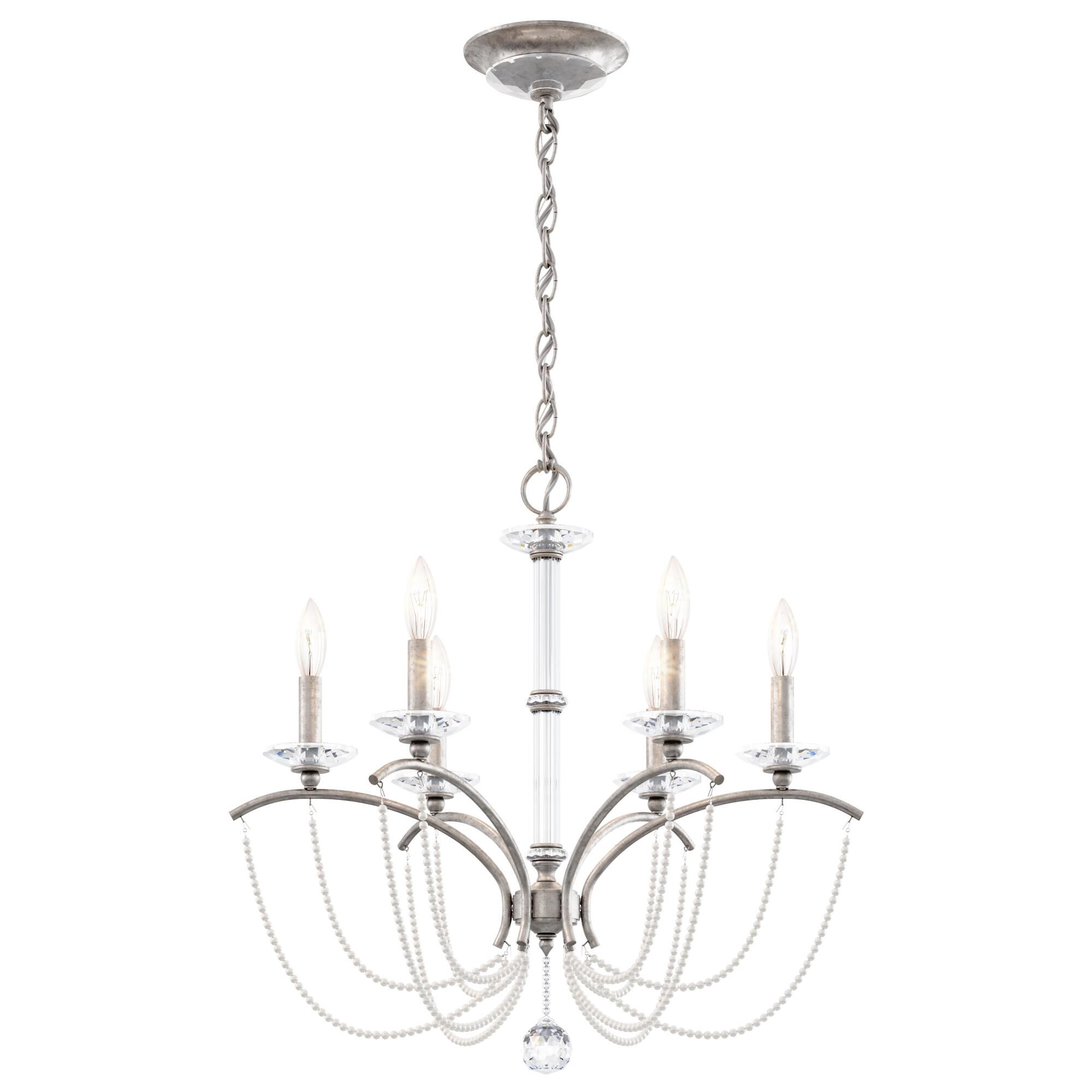 Priscilla 6 Light Chandelier by Schonbek