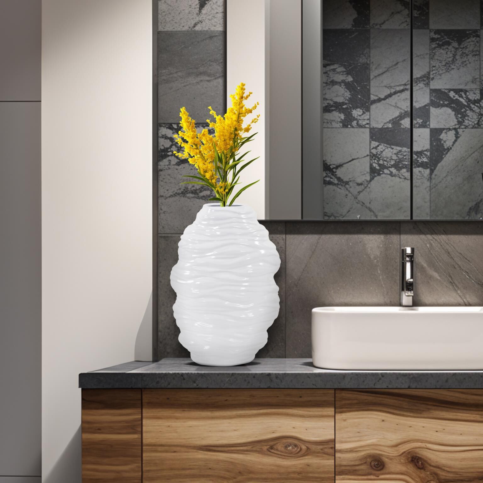 Ebb Tall Vase-Urn by Howard Elliott Collection