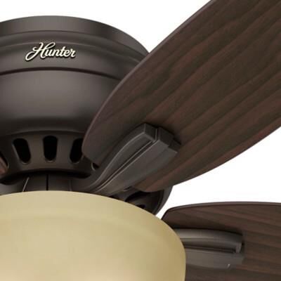 Newsome Flush Mount Fan by Hunter Fan