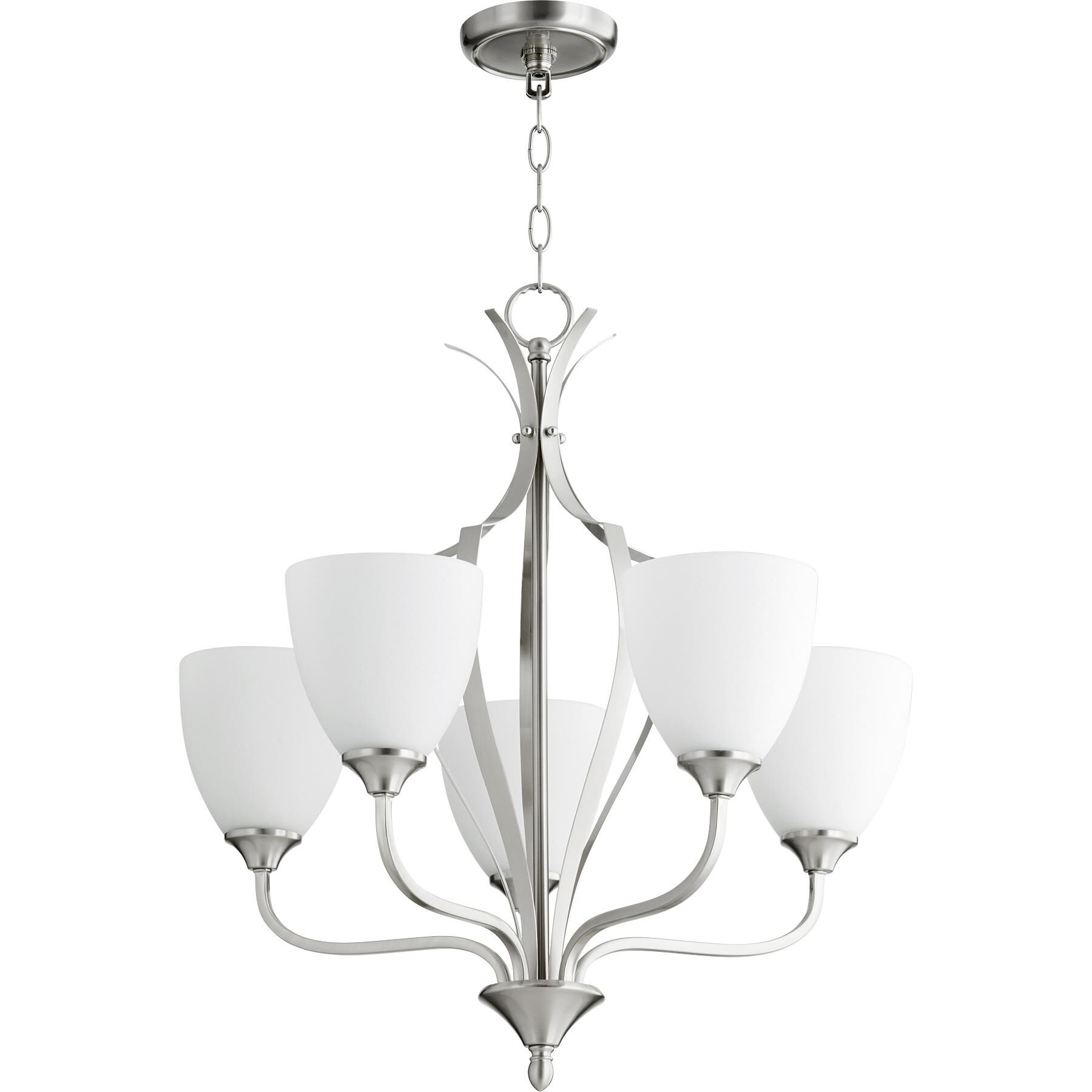 Jardin 24 Inch 5 Light Chandelier by Quorum International