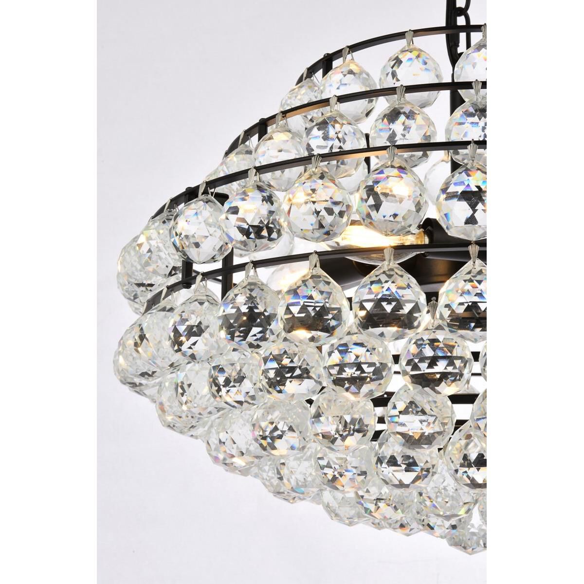 Savannah 20 Inch Large Pendant by Elegant Lighting