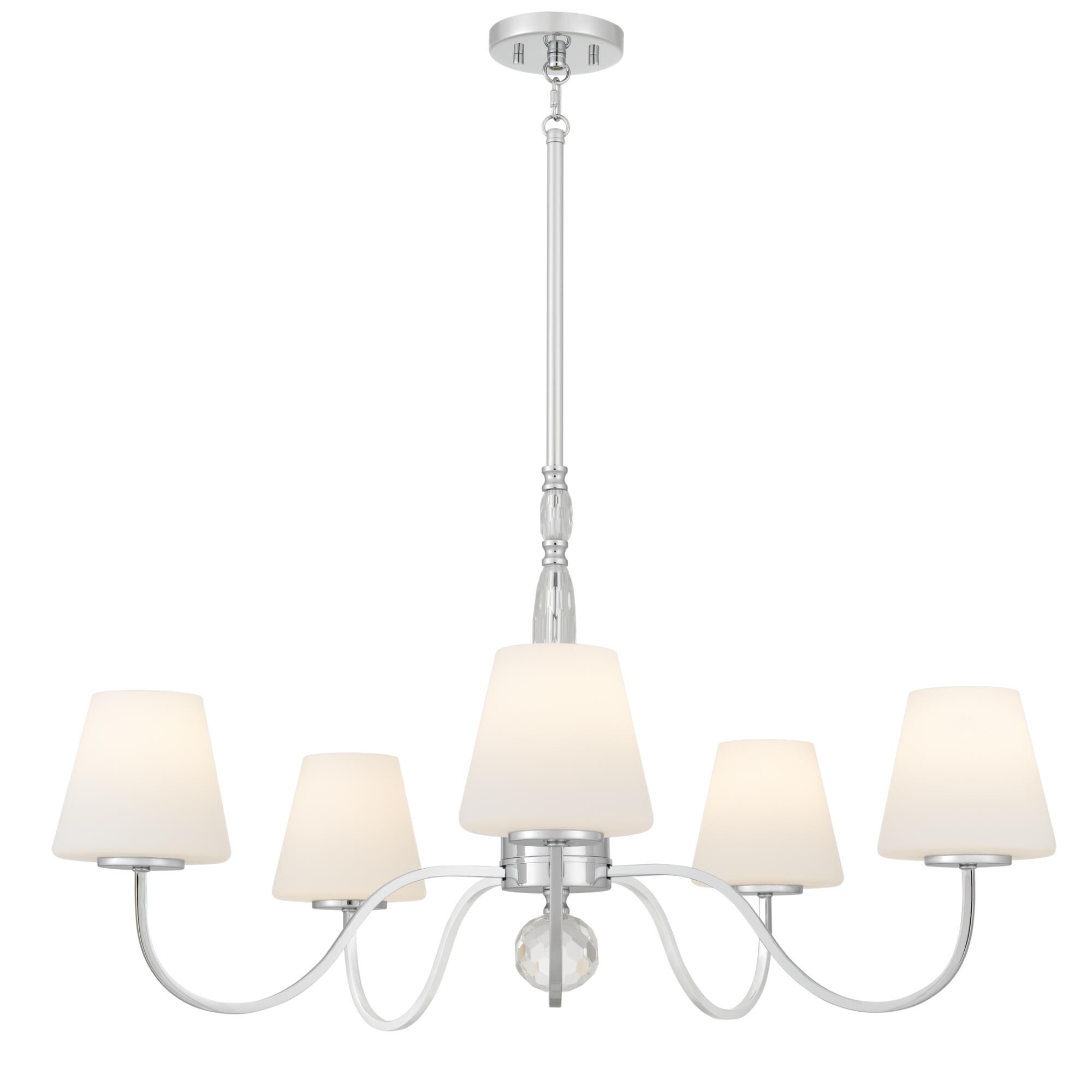 Stone 35 Inch Chandelier by Quoizel