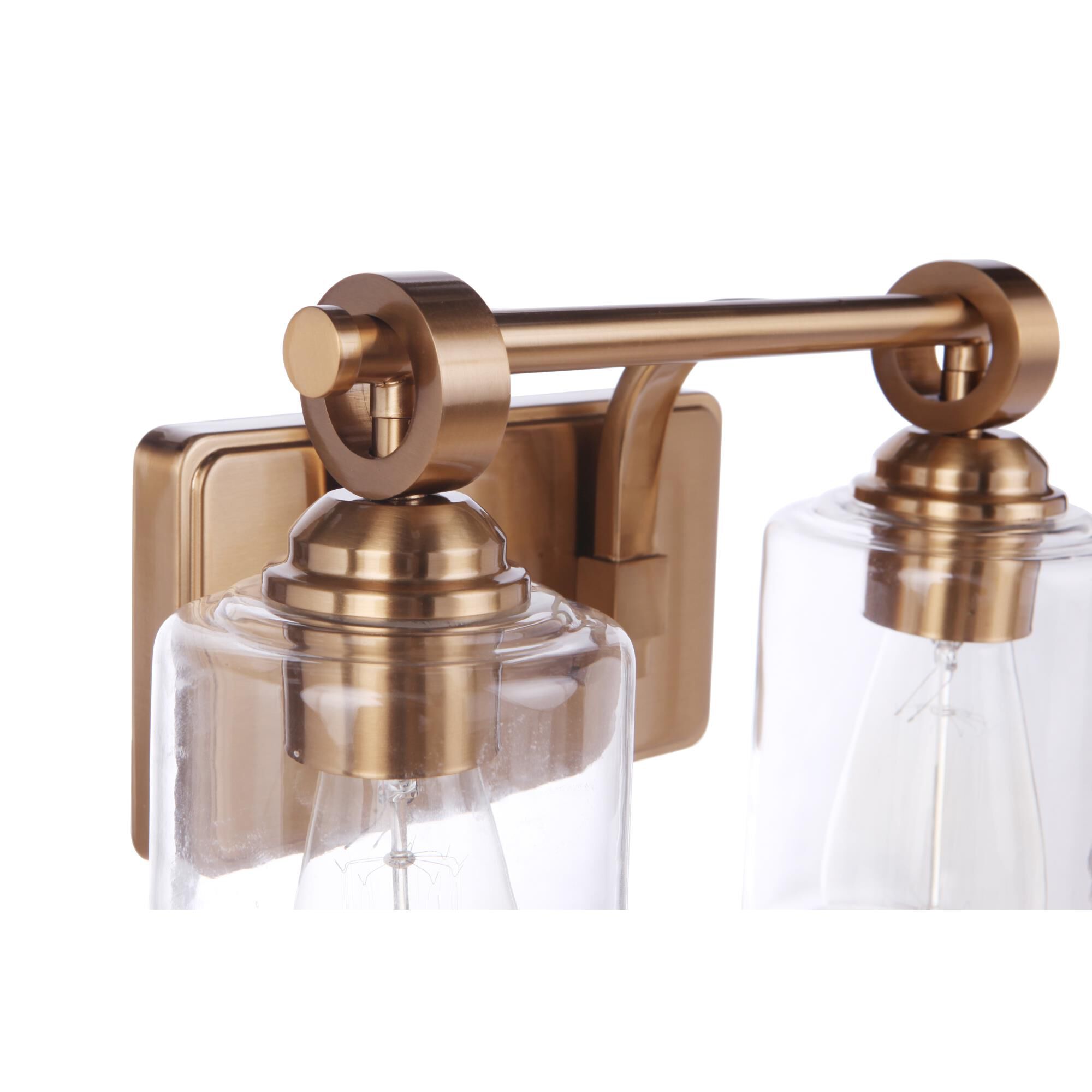 Shown in Satin Brass finish