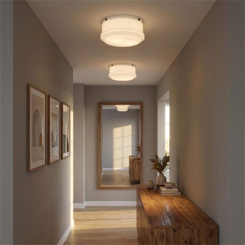 Ellen DeGeneres Lente 13 Inch 2 Light Flush Mount by Visual Comfort Studio