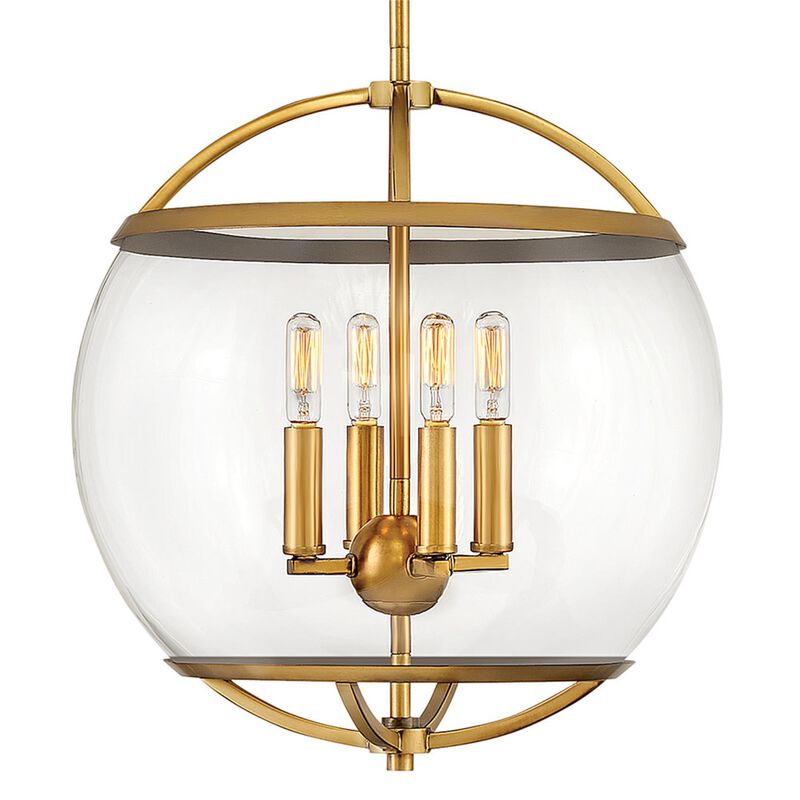 Calvin 15 Inch 4 Light Mini Chandelier by Hinkley Lighting
