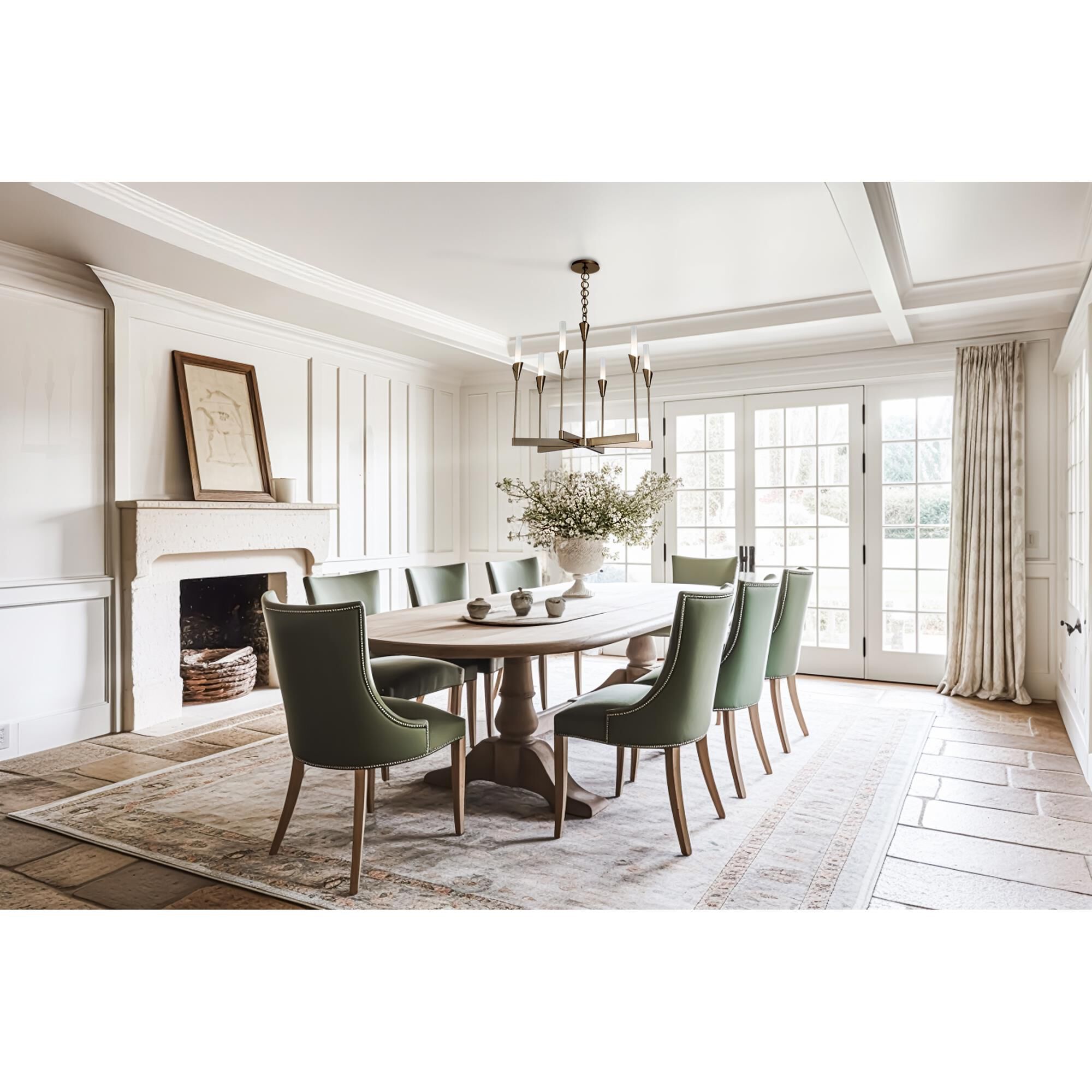 Lilium 30 Inch Chandelier by Hubbardton Forge