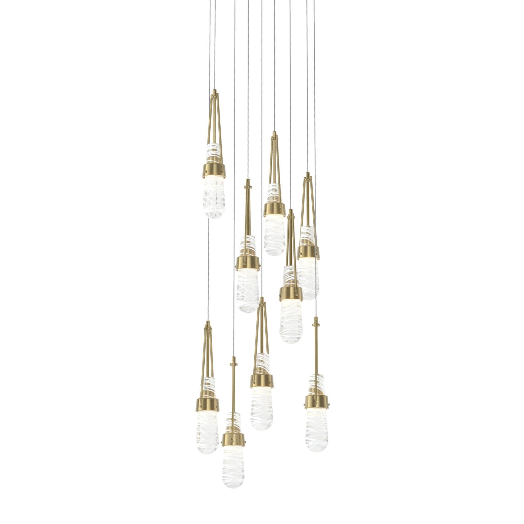 Link 21 Inch Multi Light Pendant by Hubbardton Forge