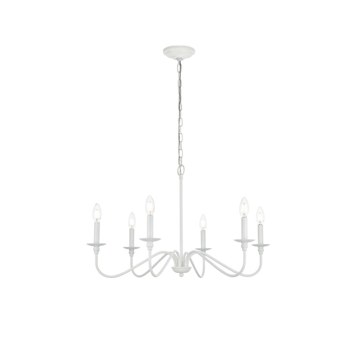 Shown in White finish