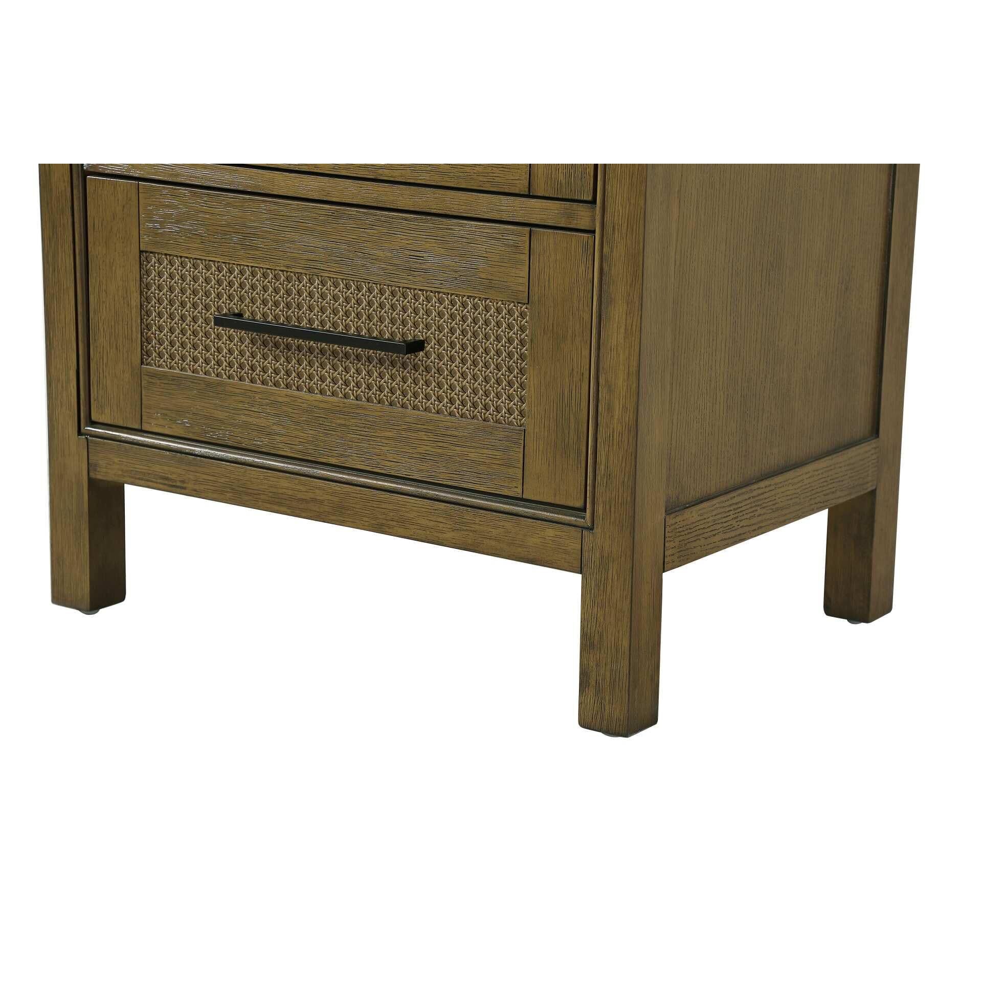 Shown in Hazel Oak finish