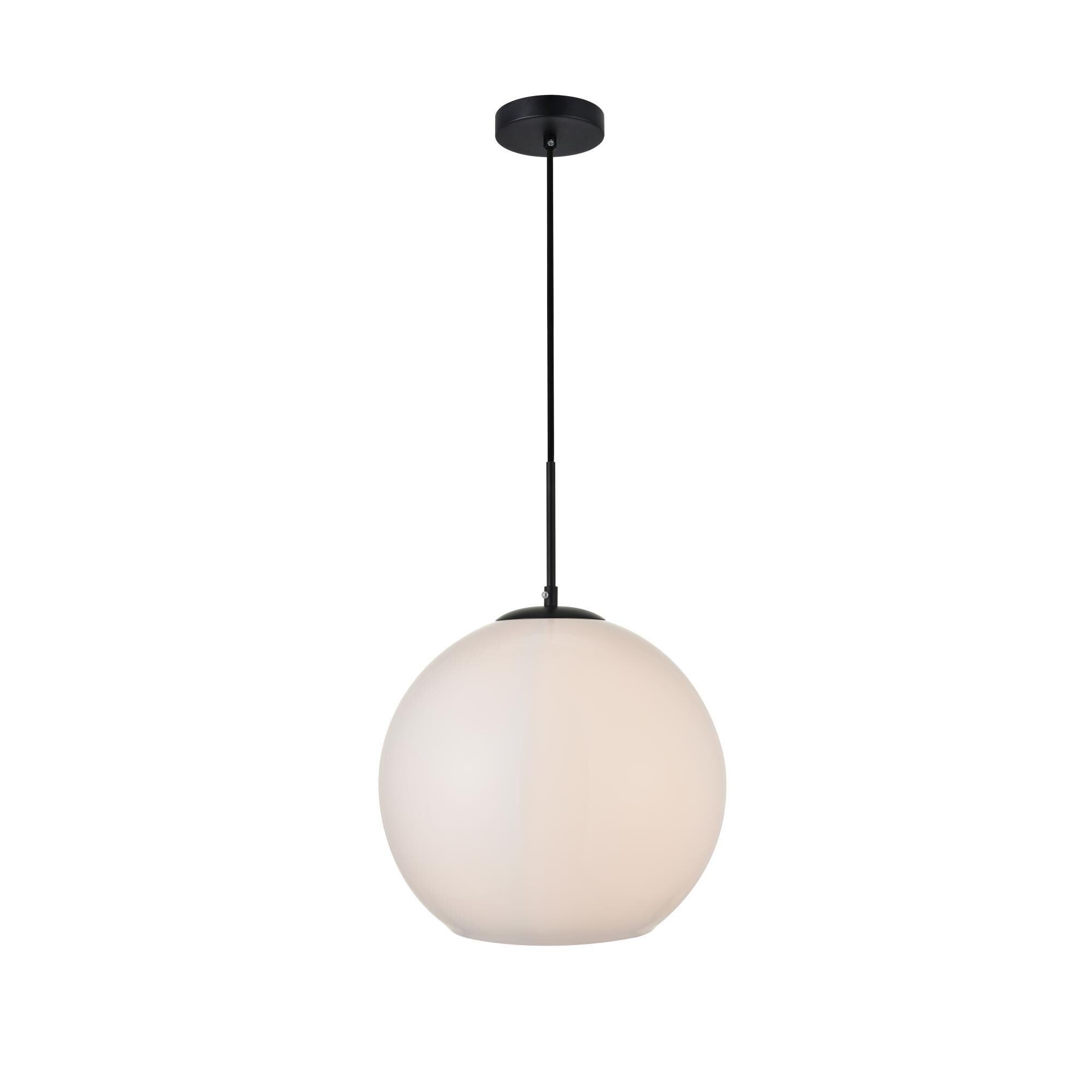 Baxter 14 Inch Large Pendant by Elegant Lighting