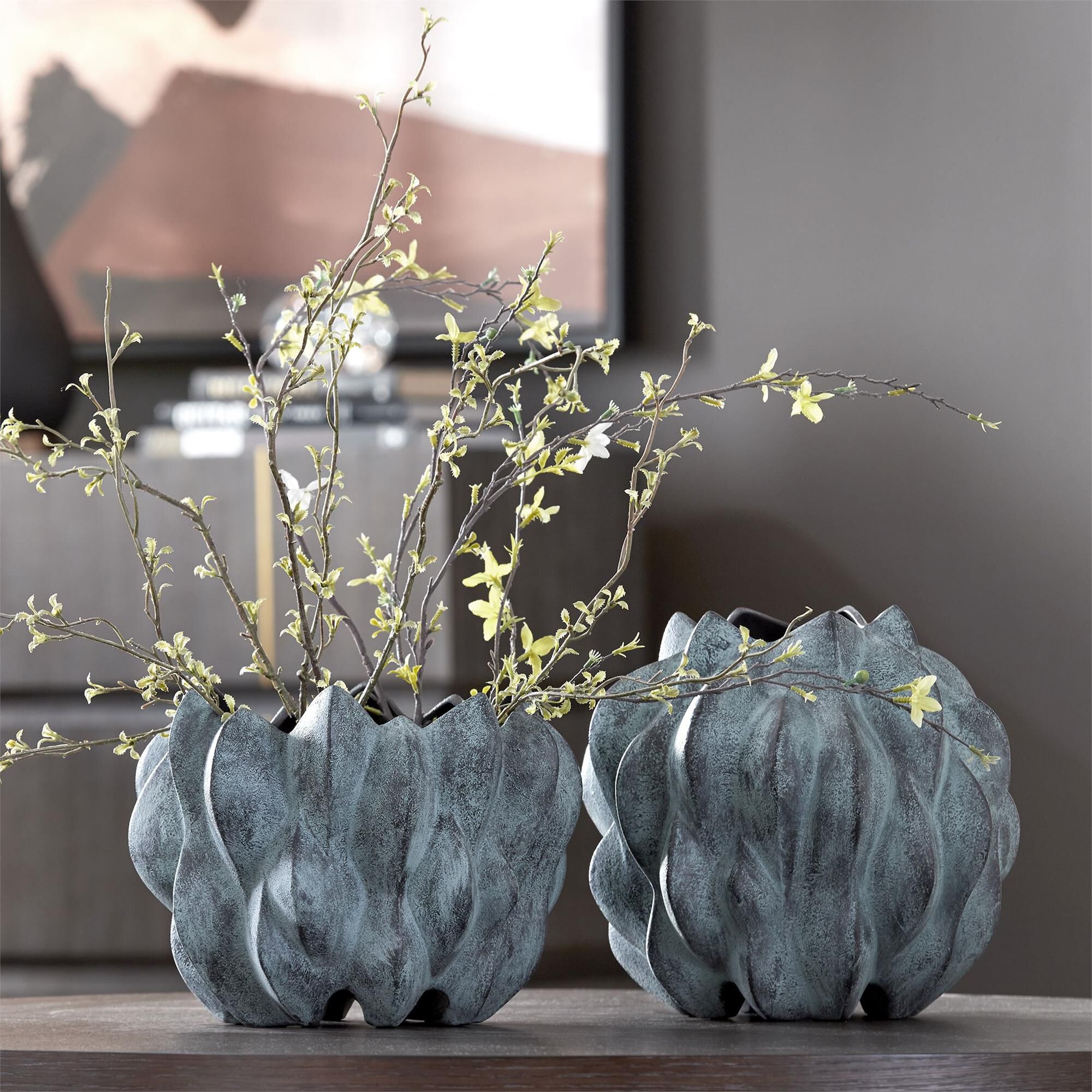 Renee Wightman Verdant 10 Inch Vase-Urn by Uttermost