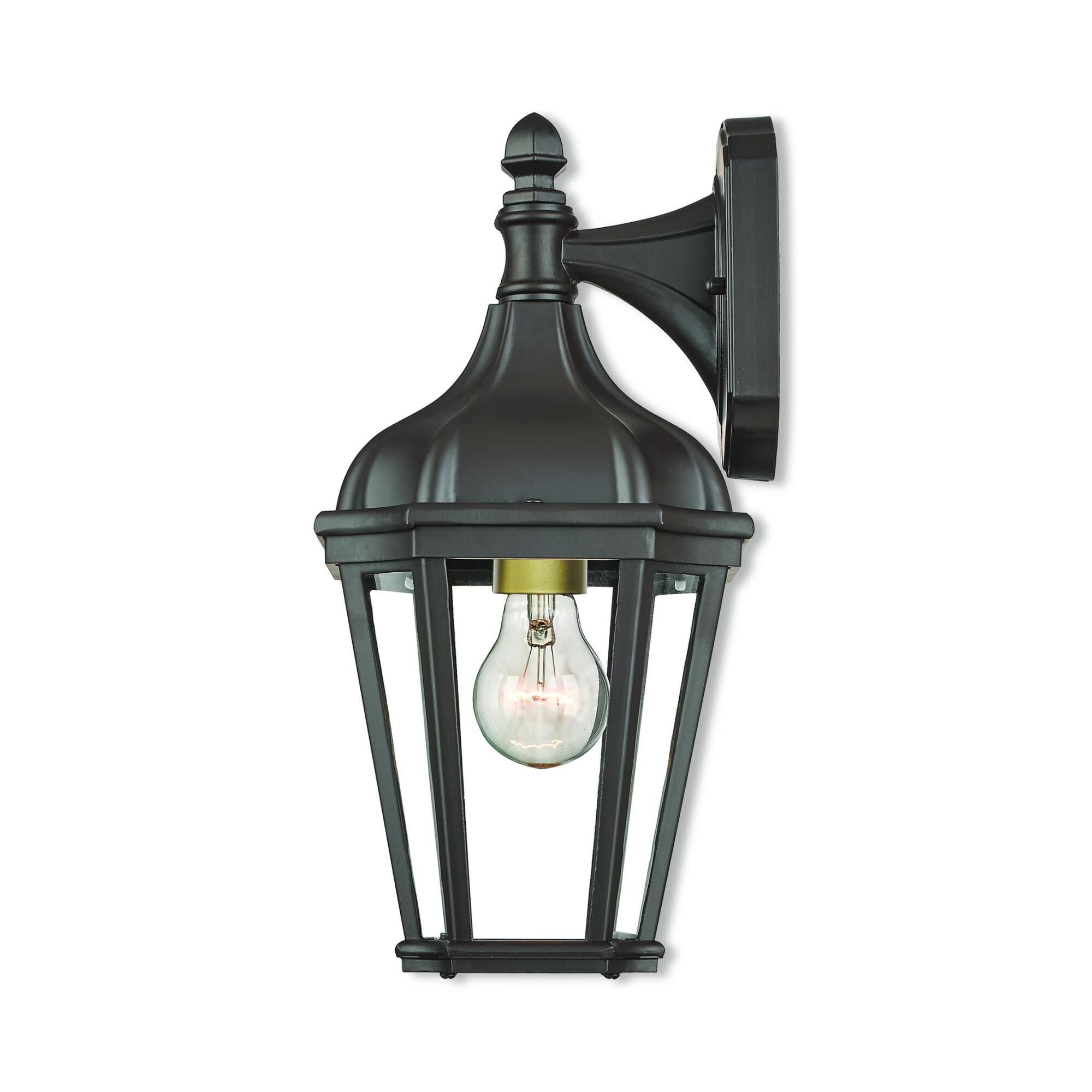 Livex Lighting Morgan 14 Inch Tall Outdoor Wall Light