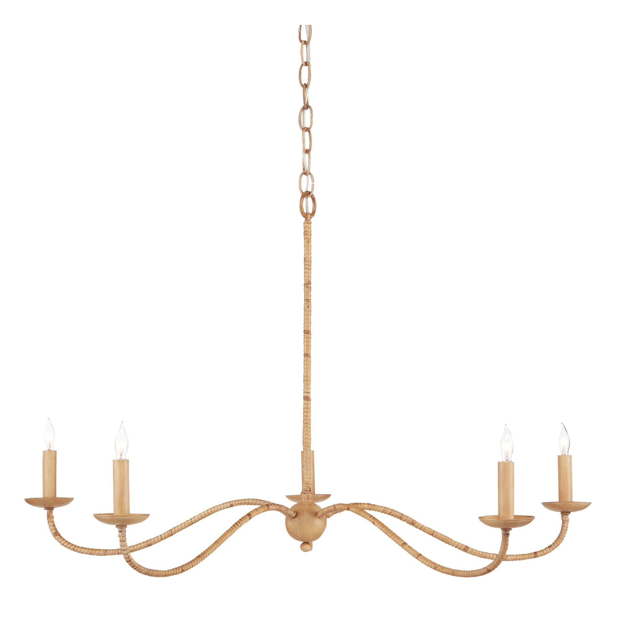 Saxon Chandelier by Currey and Company