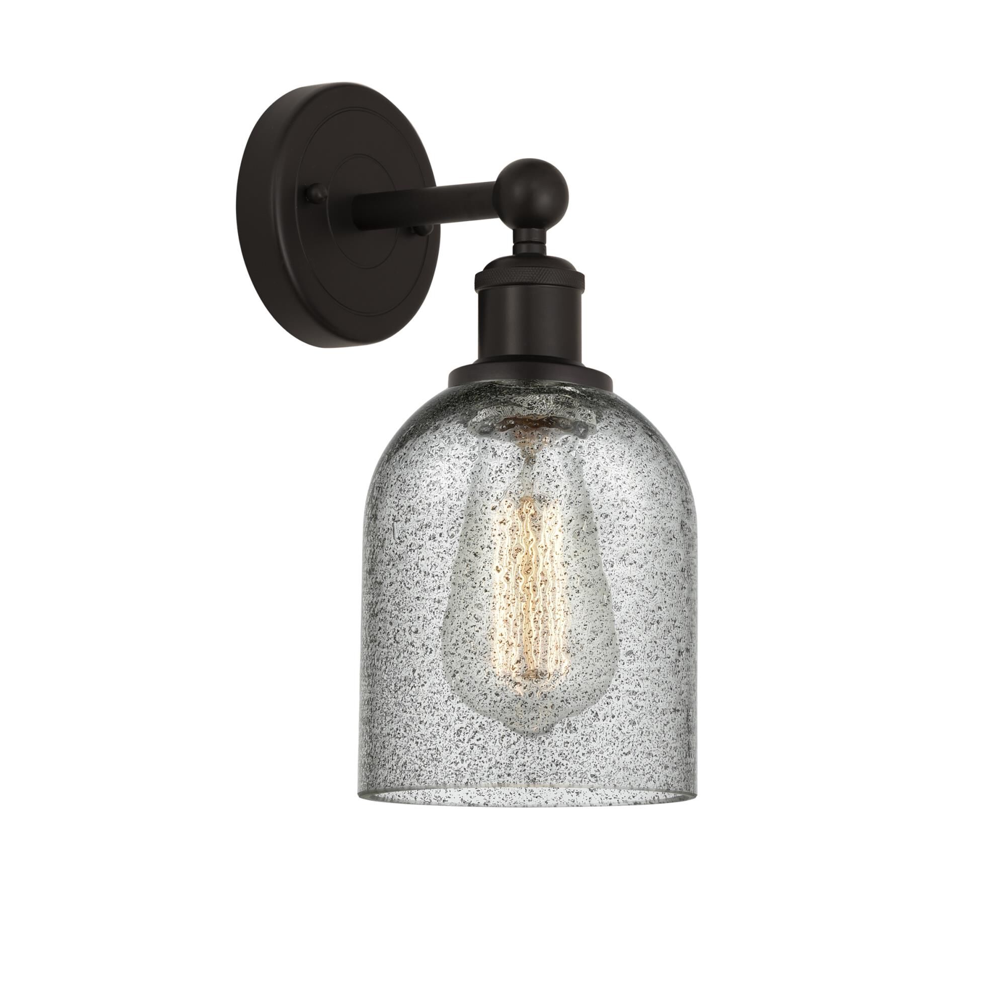 Shown in Oil Rubbed Bronze, Charcoal finish and Charcoal glass and Charcoal Glass shade