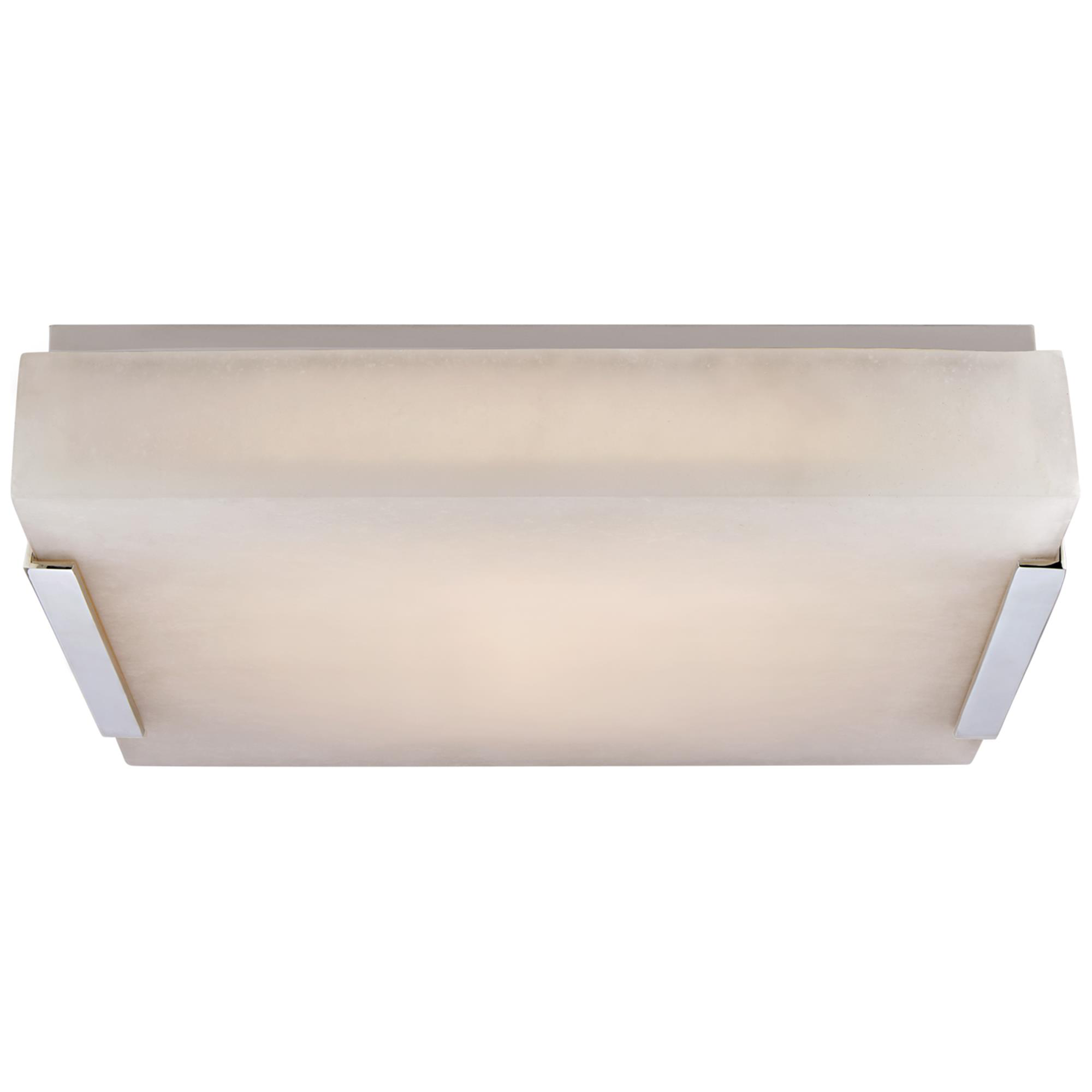 Shown in Polished Nickel finish and Alabaster glass