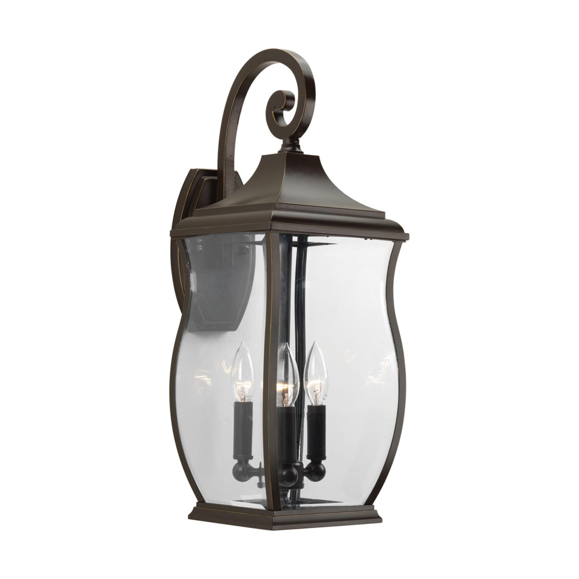 Township 22 Inch Tall 3 Light Outdoor Wall Light by Progress Lighting