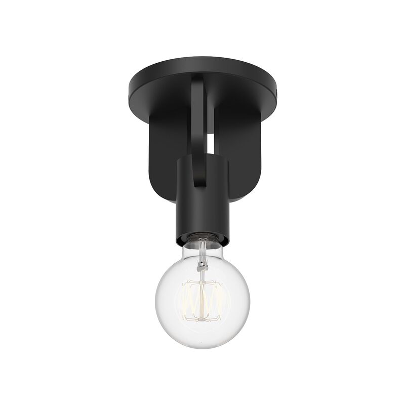 Claire 4 Inch Semi Flush Mount by Alora Mood