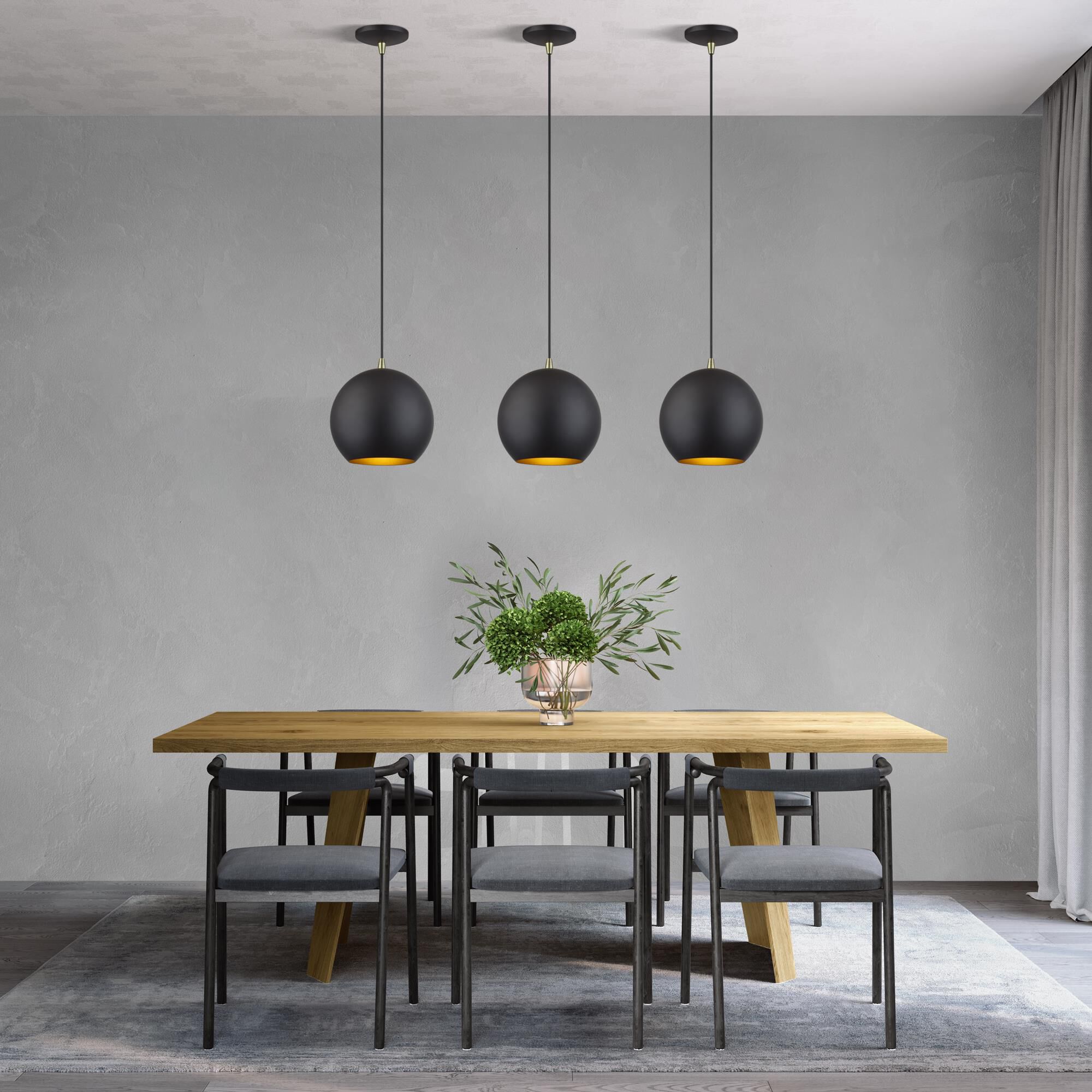 Kuppola 9 Inch Mini Pendant by Livex Lighting