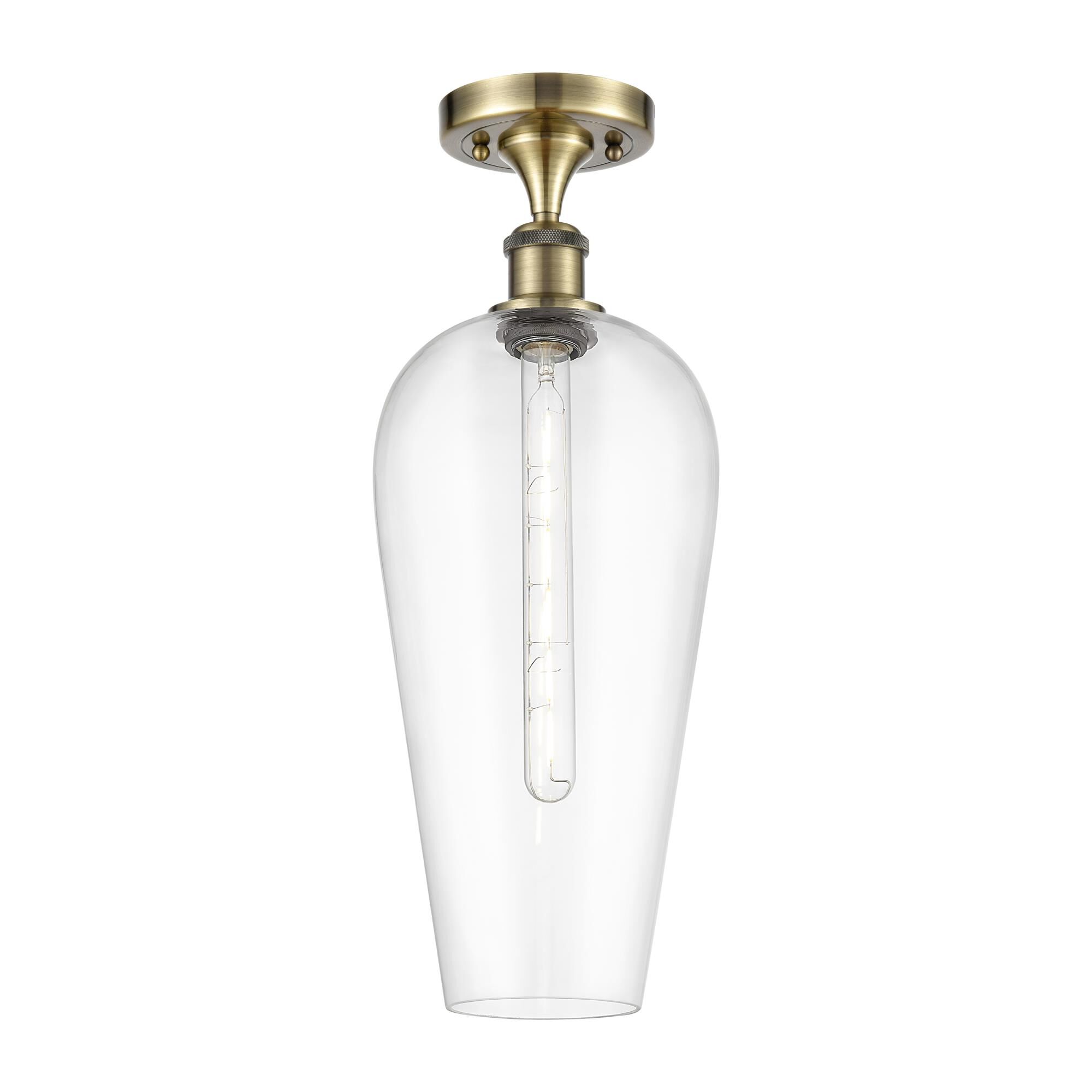 Bruno Marashlian Chelsea 8 Inch Semi Flush Mount by Innovations Lighting