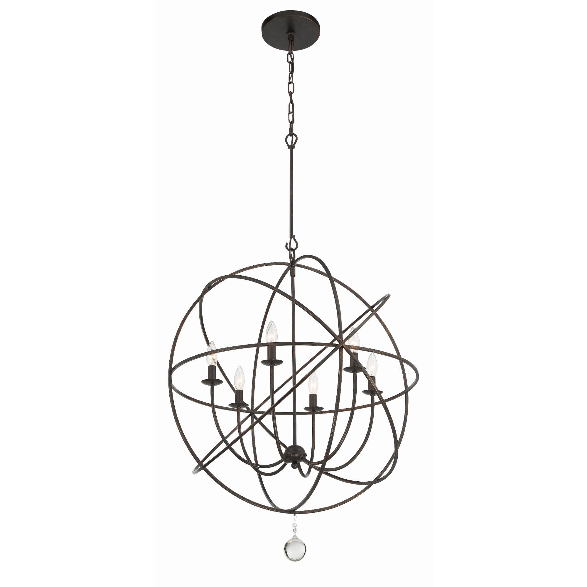 Solaris 29 Inch Chandelier by Crystorama
