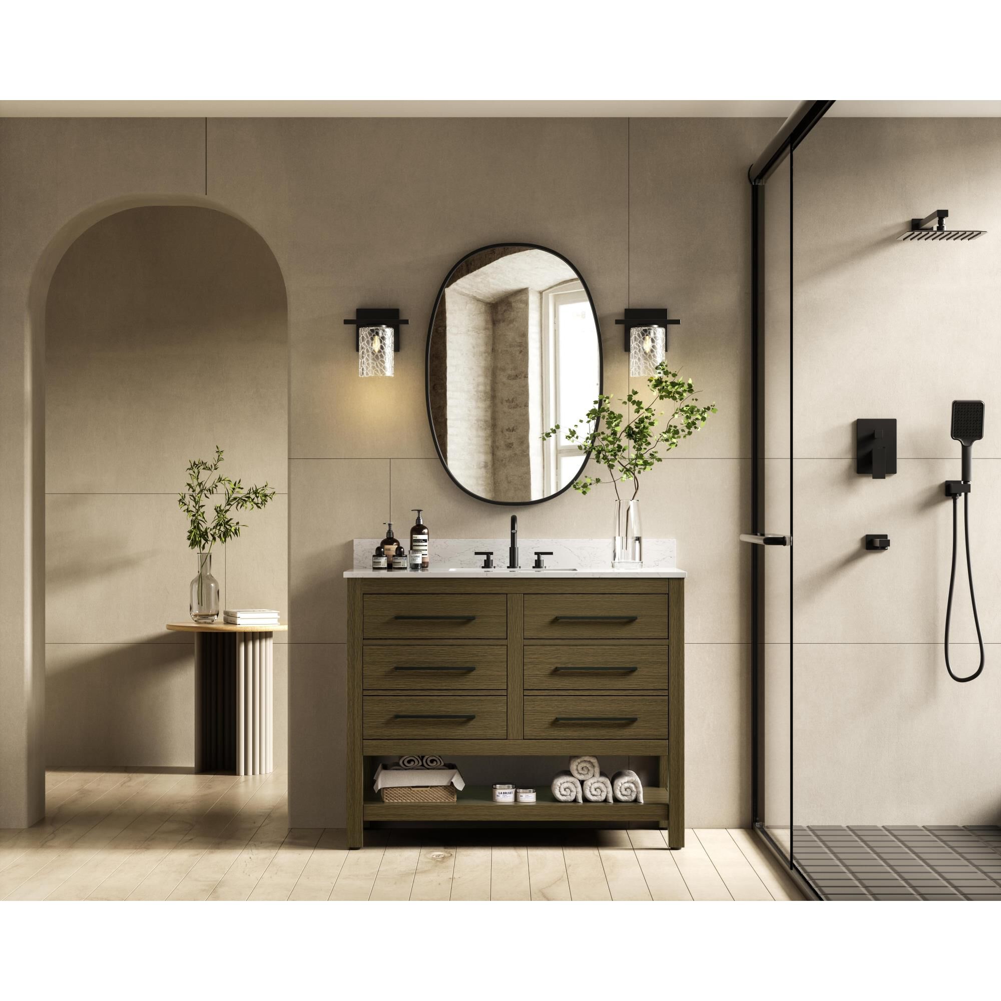 Karson 42 Inch Bath Vanity by Elegant Dcor