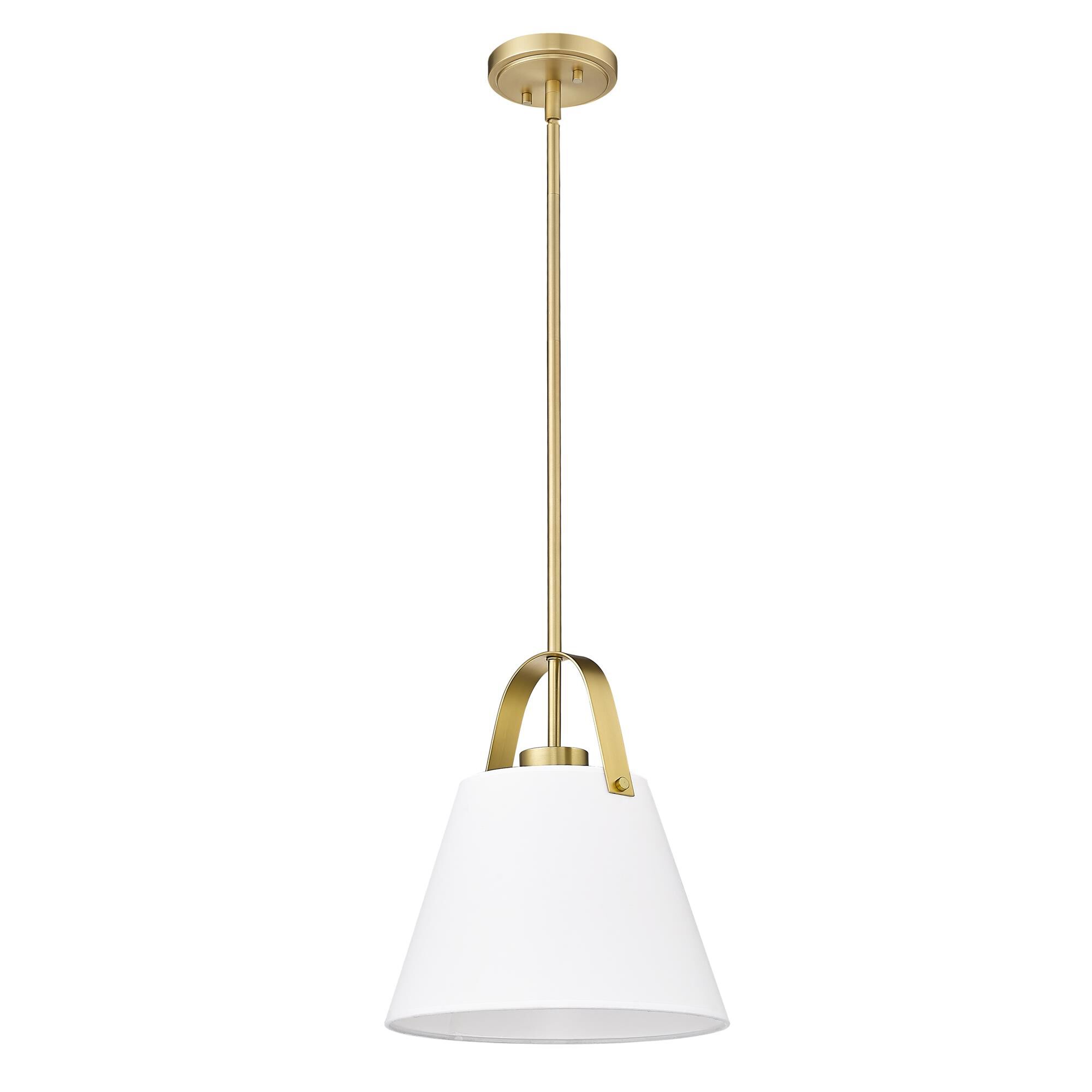 Z-Studio Linen 14 Inch Pendant Light,