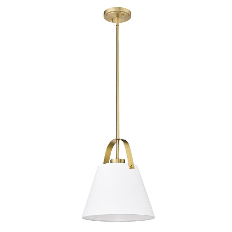 Z-Studio Linen 14 Inch Pendant Light by Z-Lite