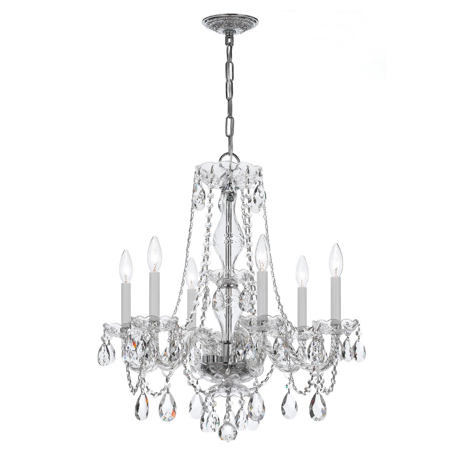 Traditional Crystal 23 Inch Chandelier by Crystorama