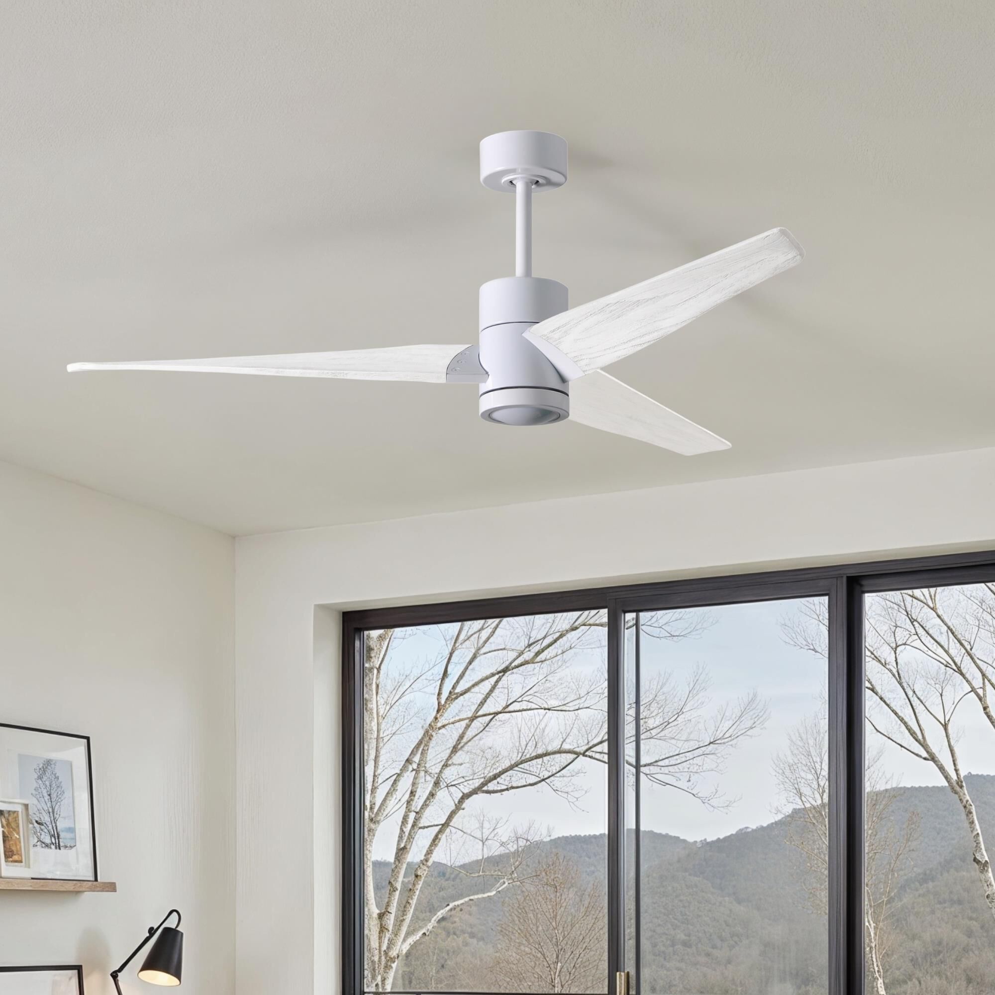 Shown in White finish