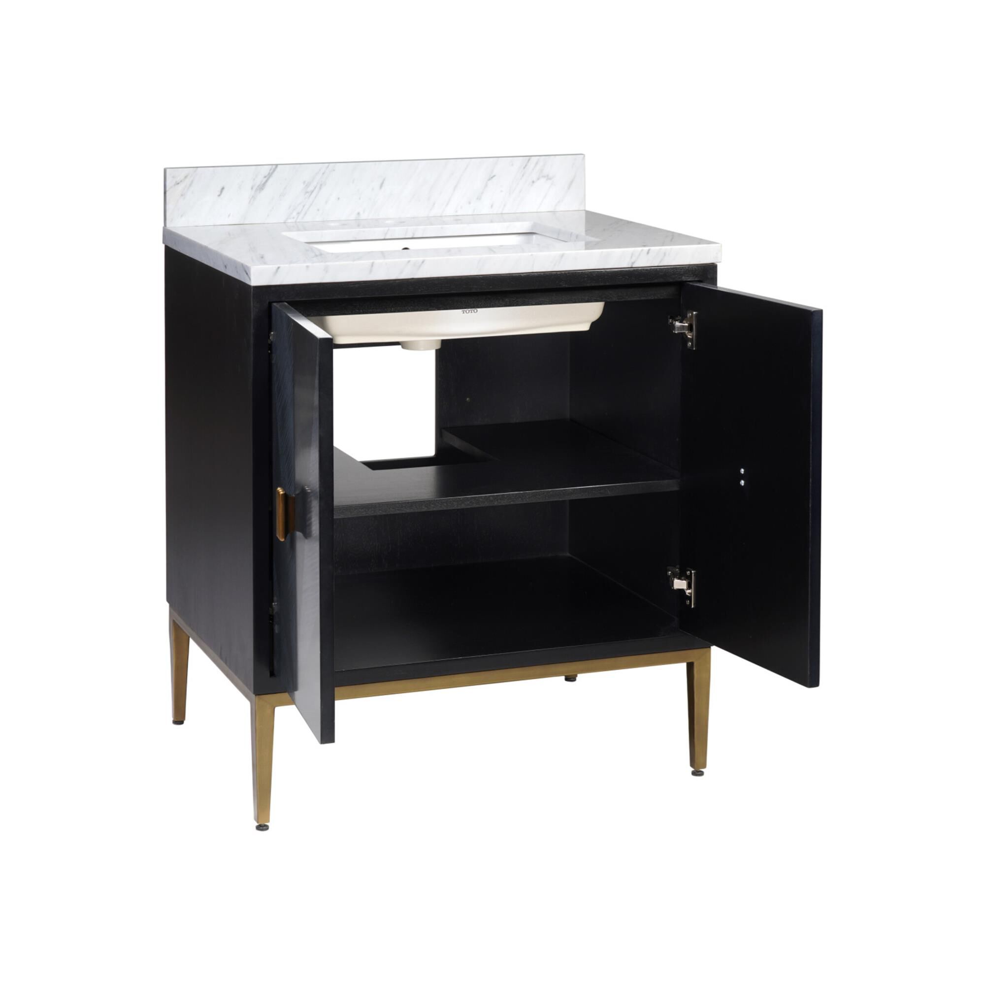 Kallista 30 Inch Bath Vanity Cabinet,