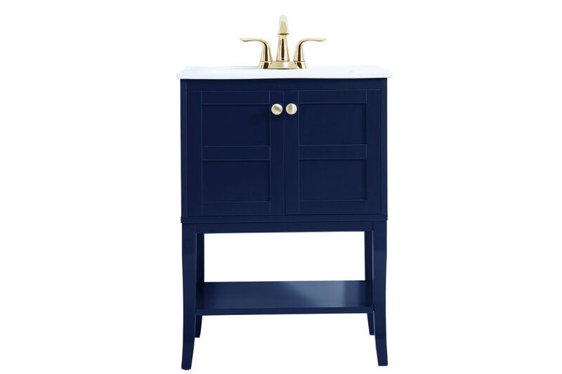 Mason 24 Inch Bath Vanity Cabinet by Elegant Decor