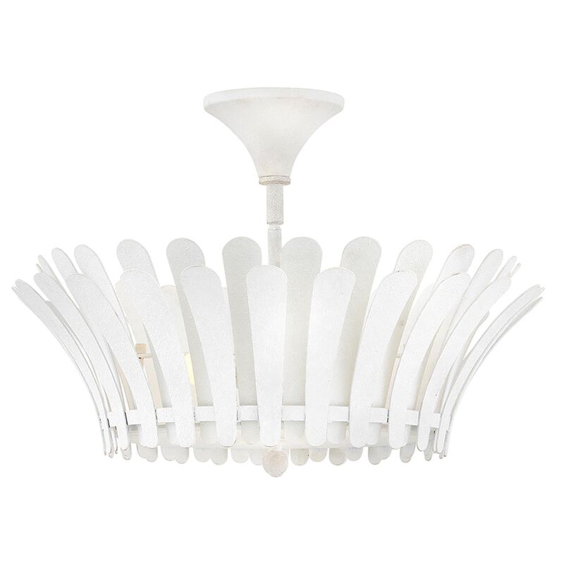 Reina 20 Inch 3 Light Semi Flush Mount by Hinkley