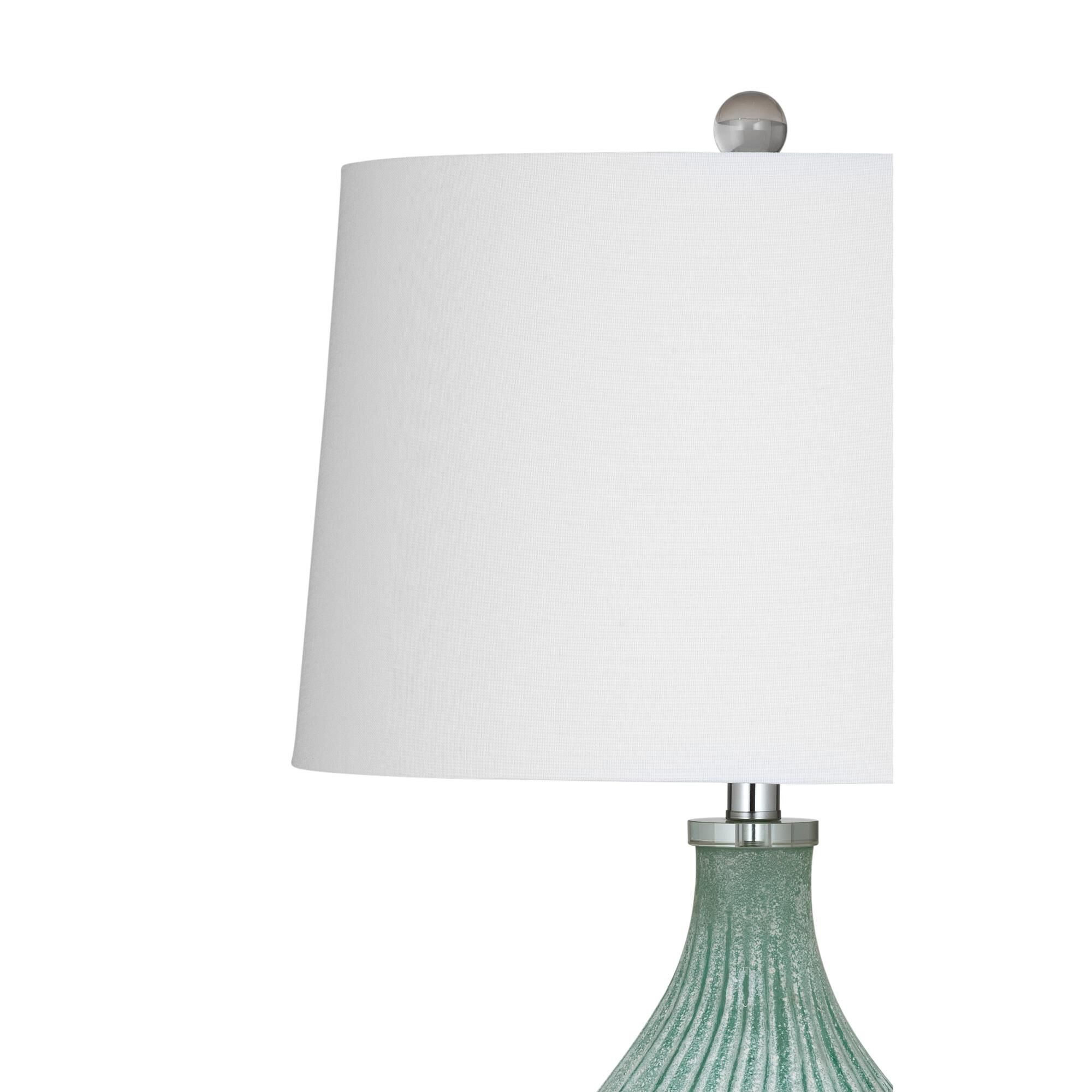 Shown in Green finish and White shade