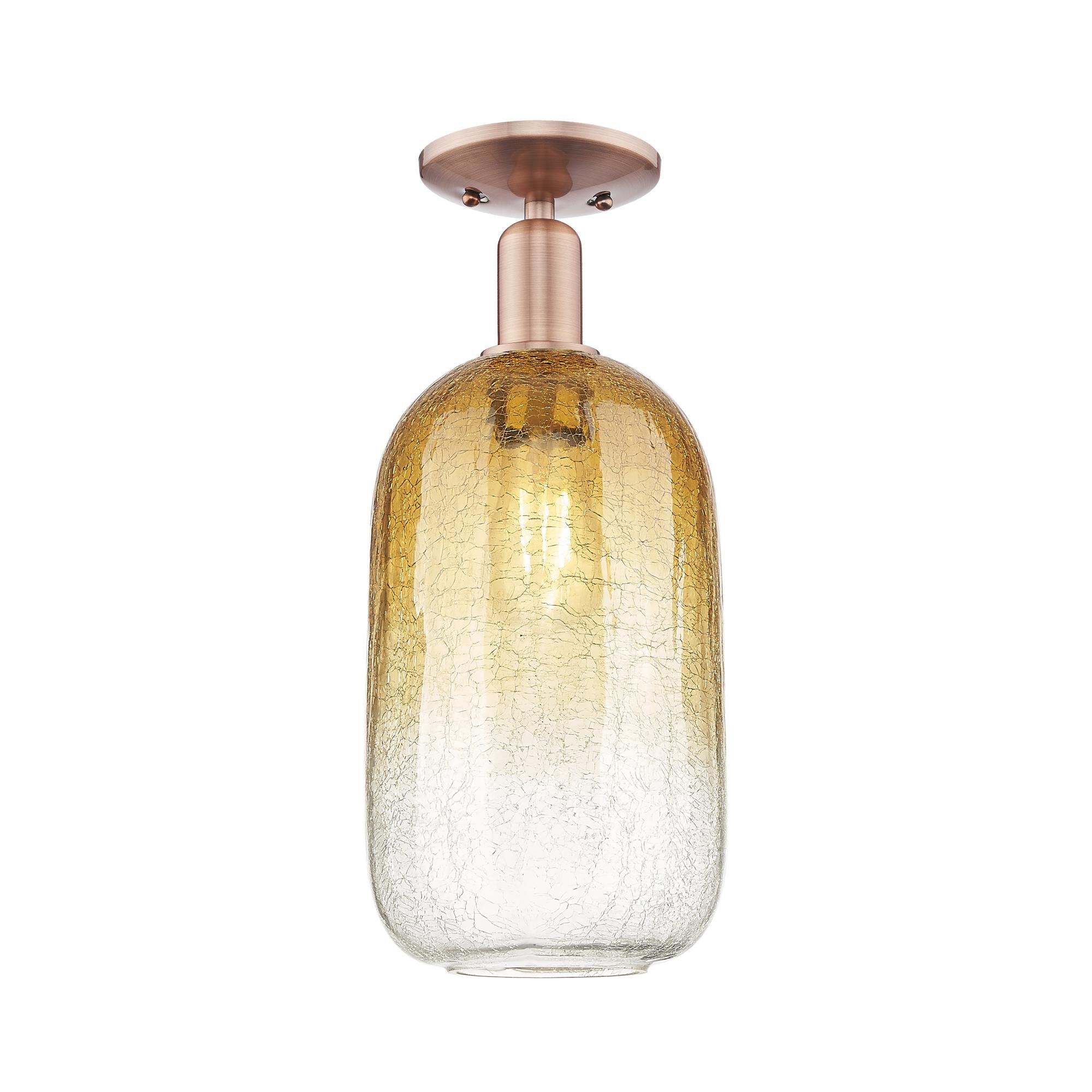 Bruno Marashlian Brookhaven Cloche 7 Inch Semi Flush Mount by Innovations Lighting