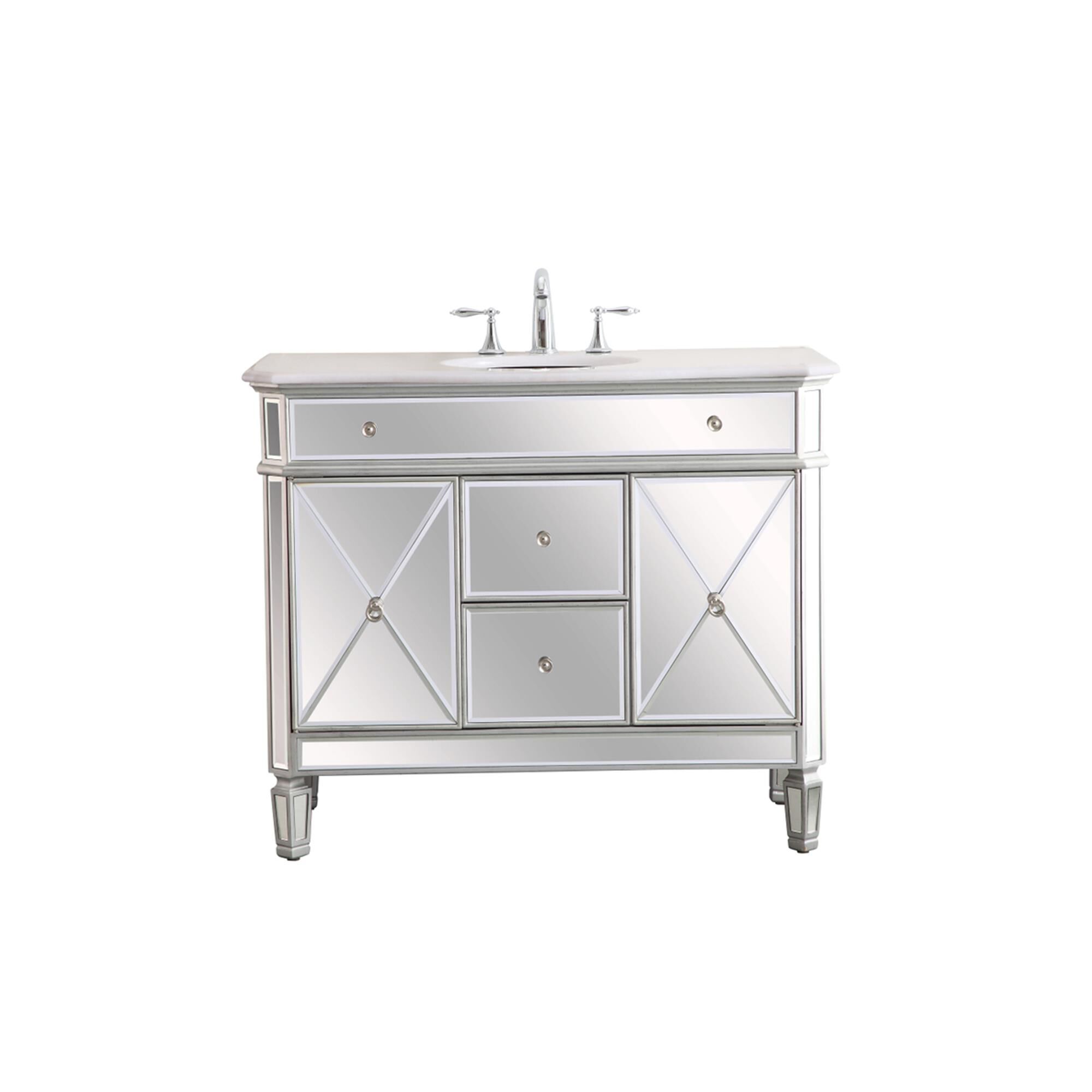 Shown in Antique Silver finish