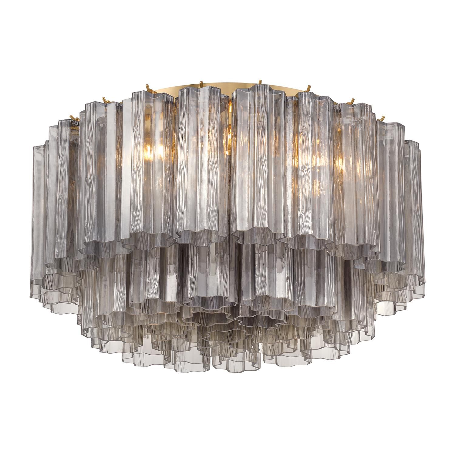 Addis 22 Inch Semi Flush Mount by Crystorama