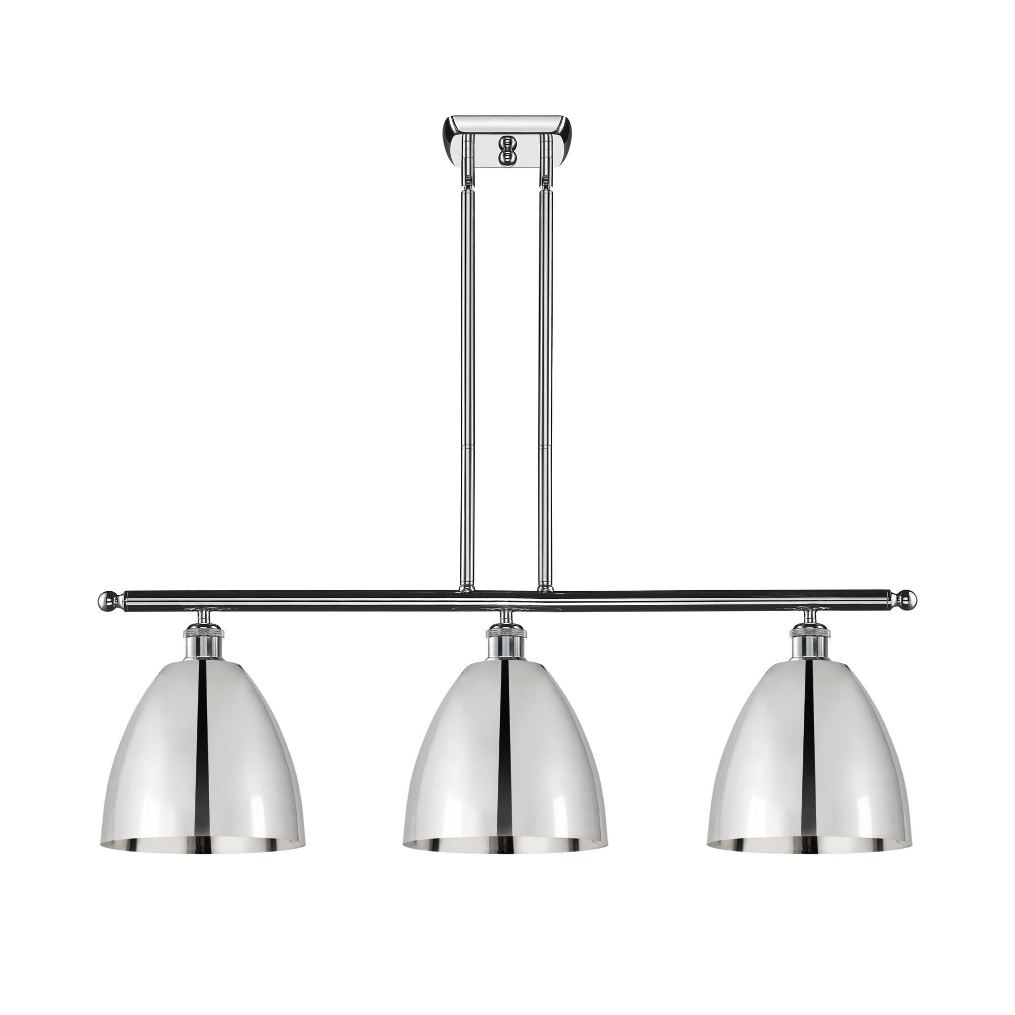 Bruno Marashlian Ballston Dome 36 Inch 3 Light Linear Suspension Light by Innovations Lighting
