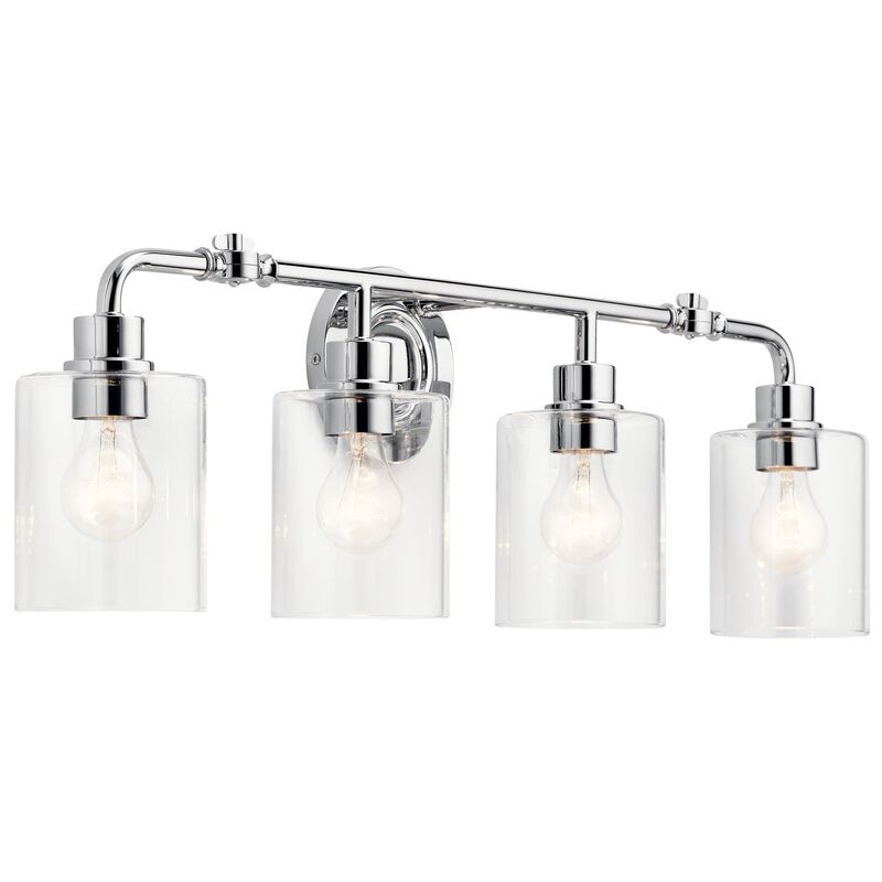 Gunnison 33 Inch 4 Light Bath Vanity Light by Kichler Lighting