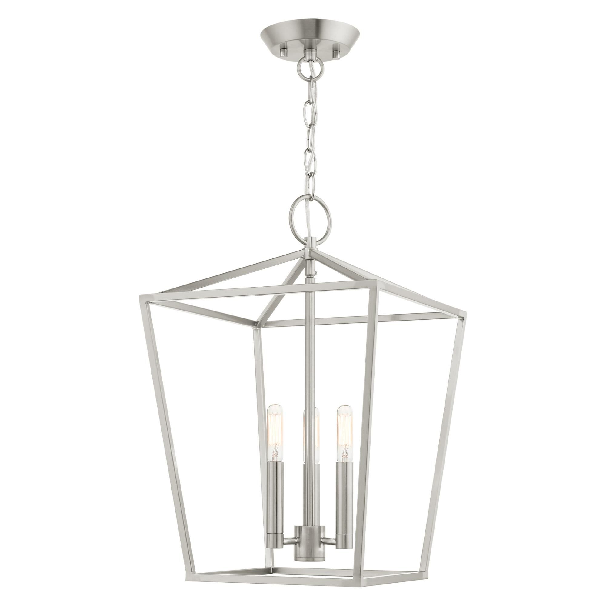 Devone 12 Inch Cage Pendant by Livex Lighting