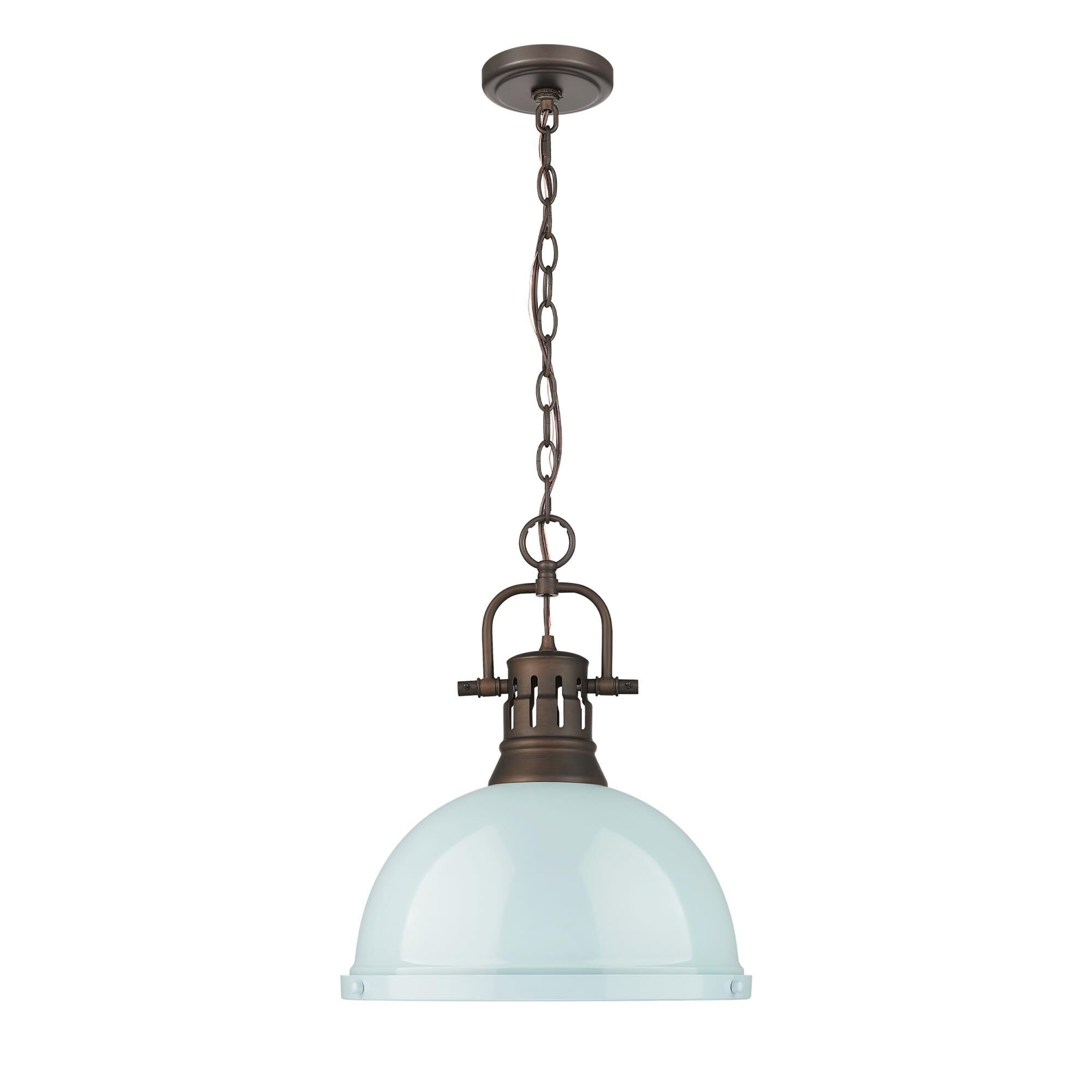 Duncan 14 Inch Large Pendant by Golden Lighting