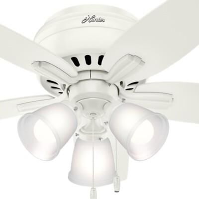 Newsome Flush Mount Fan by Hunter Fan
