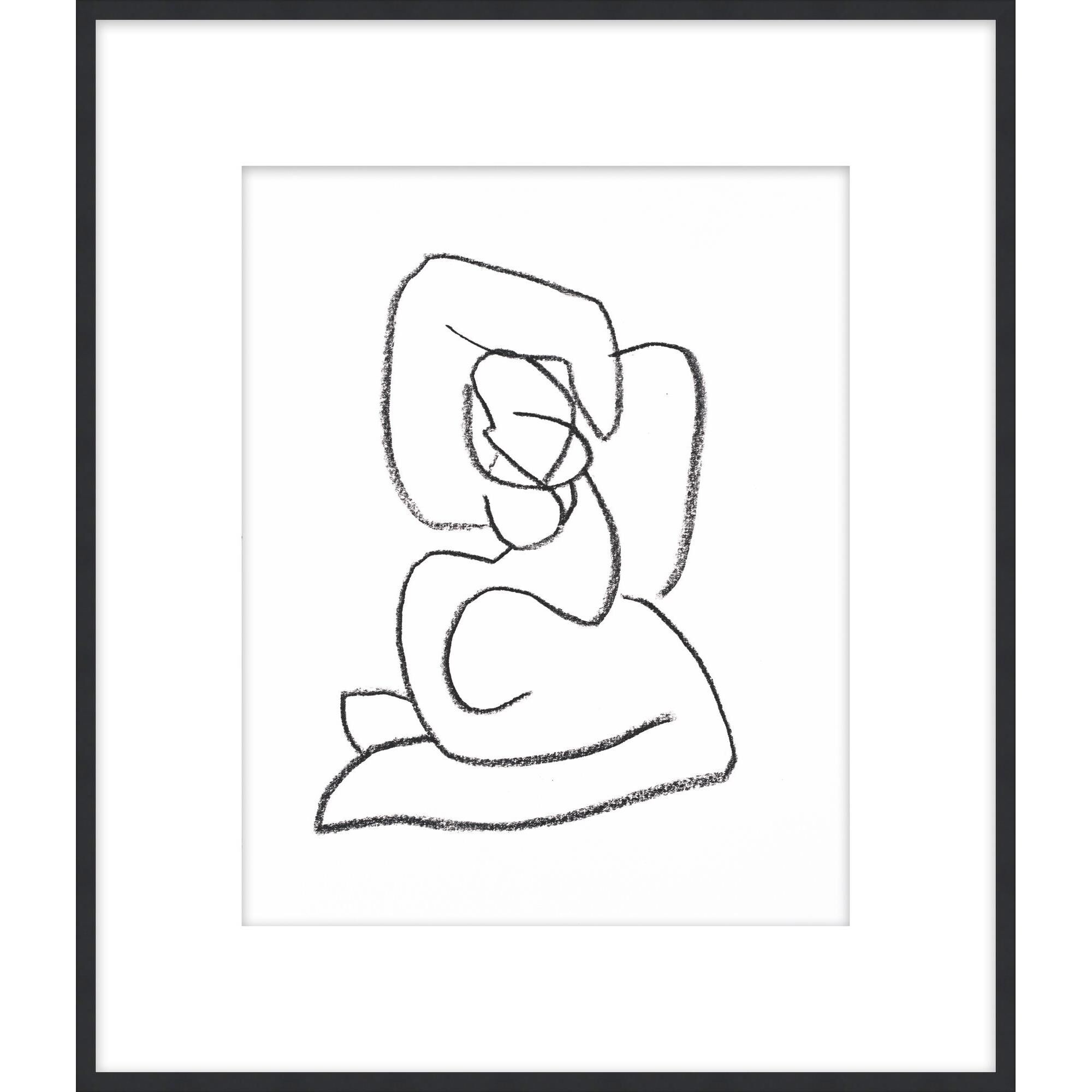 Linear Figures Print by Level57